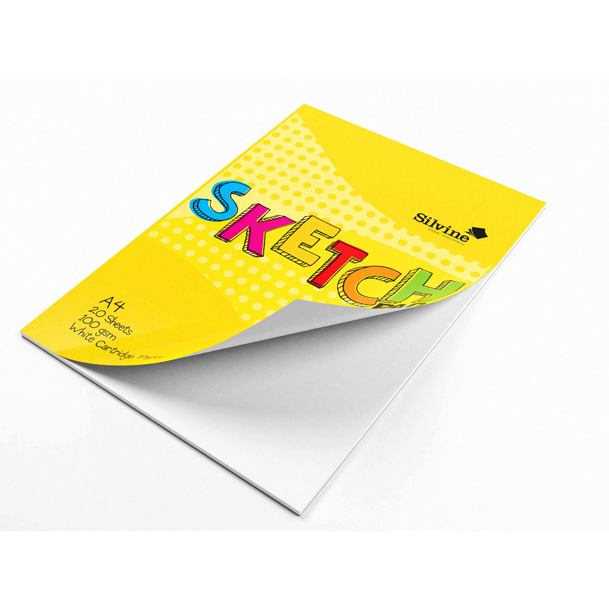 8.25X11.75 YELLOW SKETCHBOOK