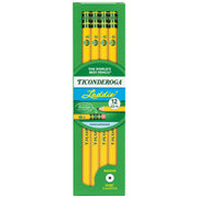 Laddie® Wood-Cased Pencils, #2 HB Soft, Yellow, 12 Ct