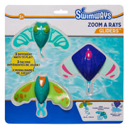 Swimways Zoom-A-Rays Water Toys, Kids Pool Toys for Swim Training, Outdoor Games for Kids Aged 5 & Up, 3-Pack