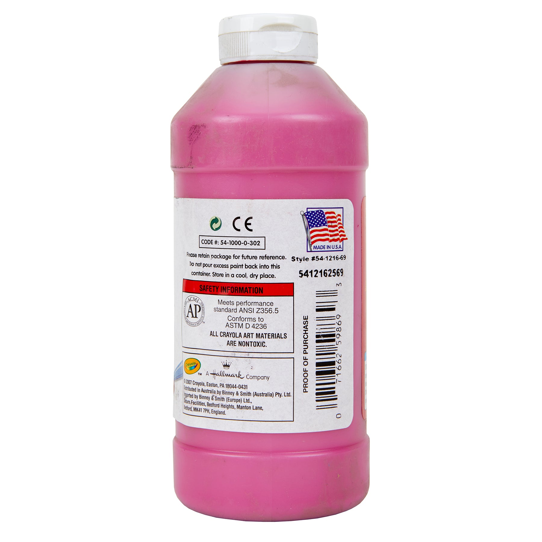 Premier Tempera Paint 16 oz, Magenta