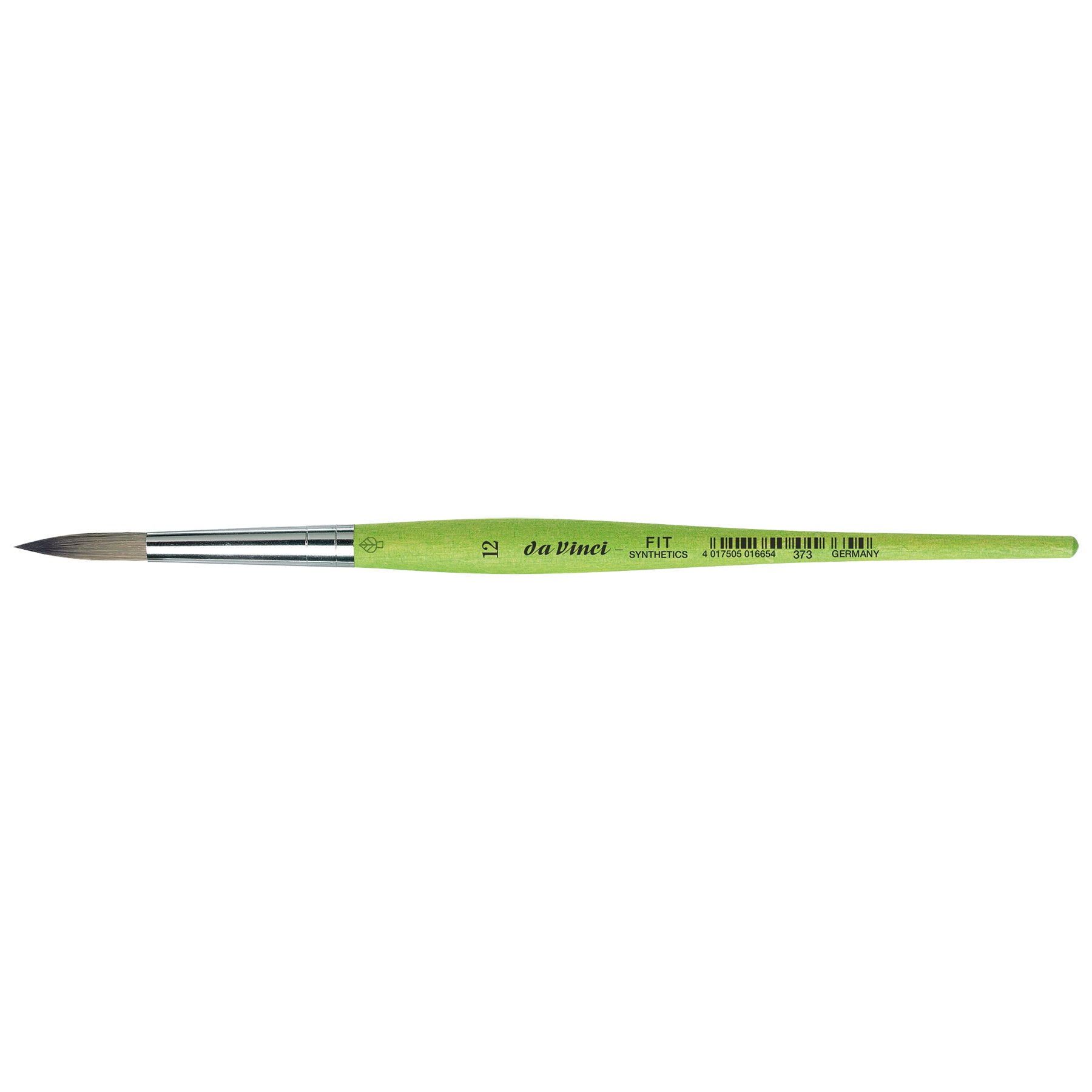 FIT Synthetics Student Brush, Synthetic, Acrylic & Tempera, Round, Series 373, Size 12