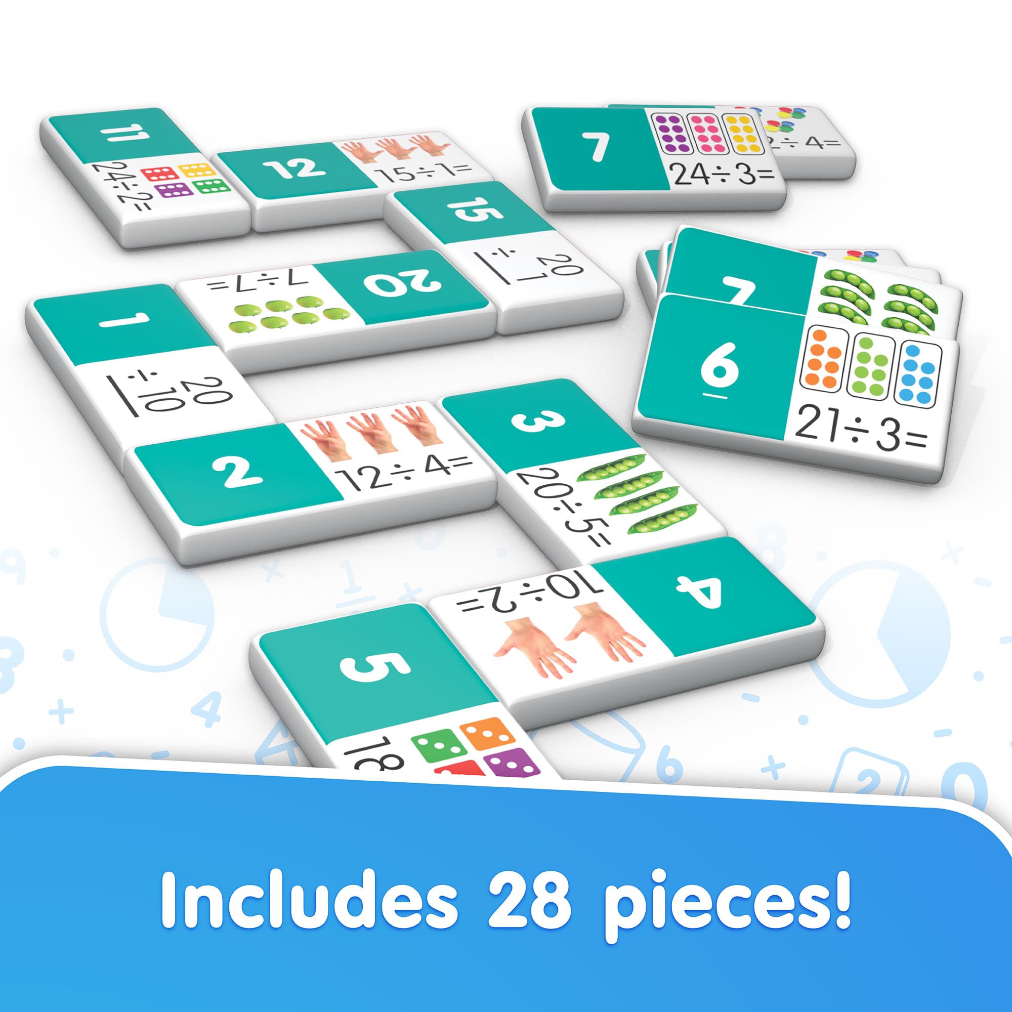 Division Match & Learn Dominoes