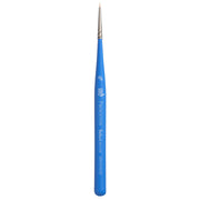Select Artiste Mini Spotter Brush, Synthetic Bristles, Short Handle Mixed Media Paintbrush, Jewel Blue, Size 20/0, 1 Count