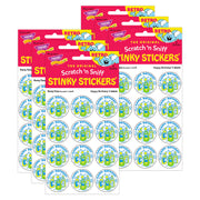 Happy Birthday!/Party Time scent Retro Scratch 'n Sniff Stinky Stickers®, 24 Per Pack, 6 Packs