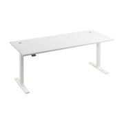 Bush Business Furniture Move 60 Series 72W x 30D Electric Height Adjustable Standing Desk in White with White Base - 71.02" Width x 29.37" Depth x 27.44" Height