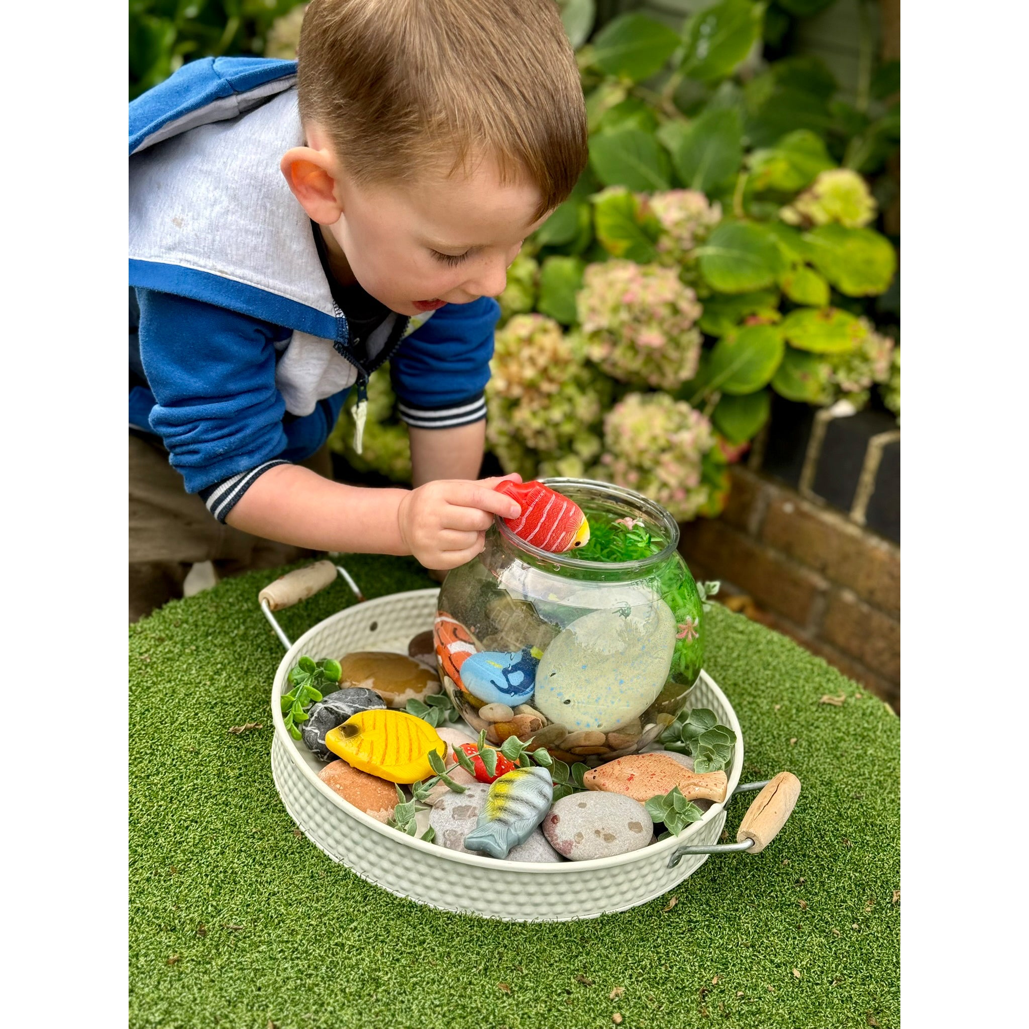 Sensory Play Stones - Fish