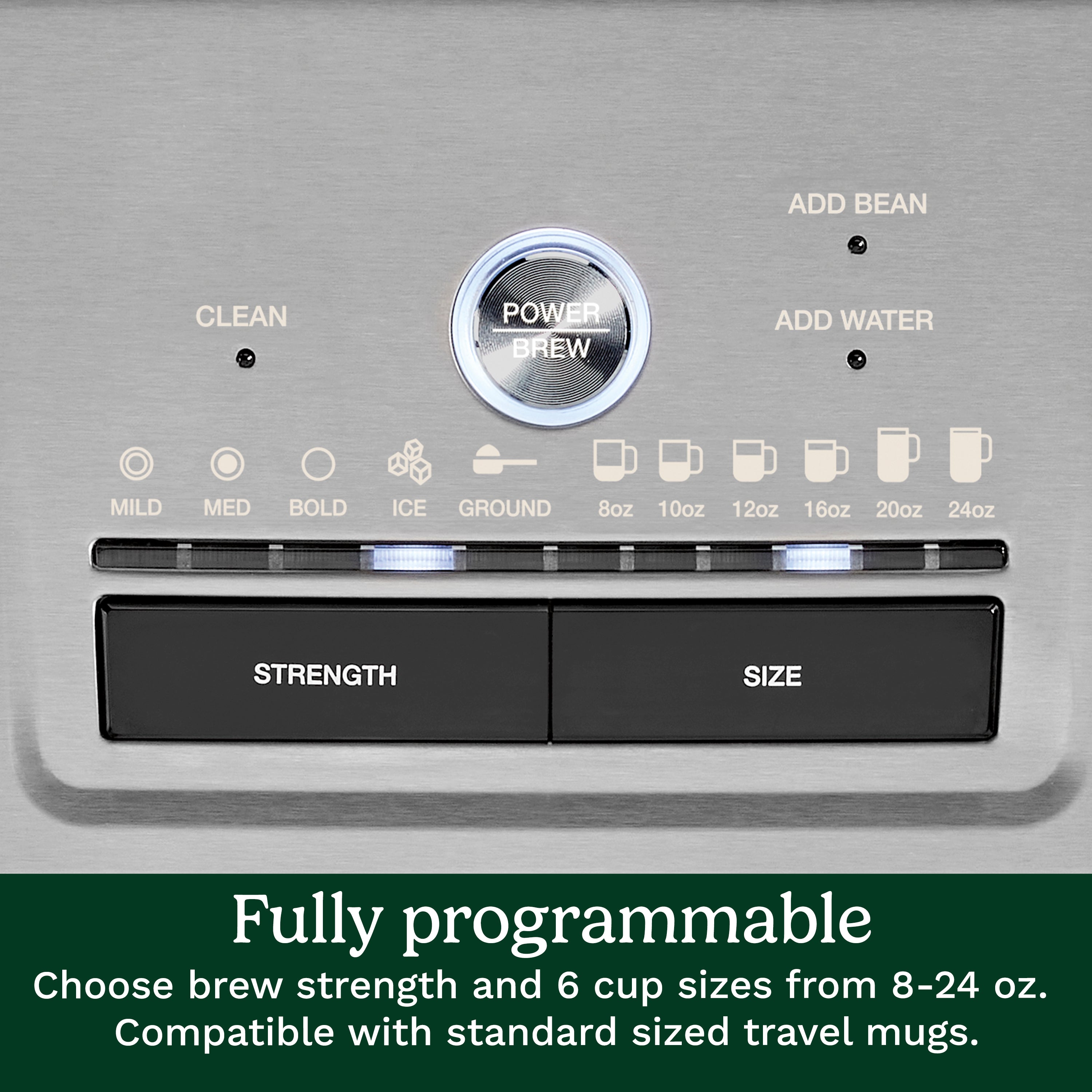 Custom Grind & Brew Single-Cup Coffee Maker