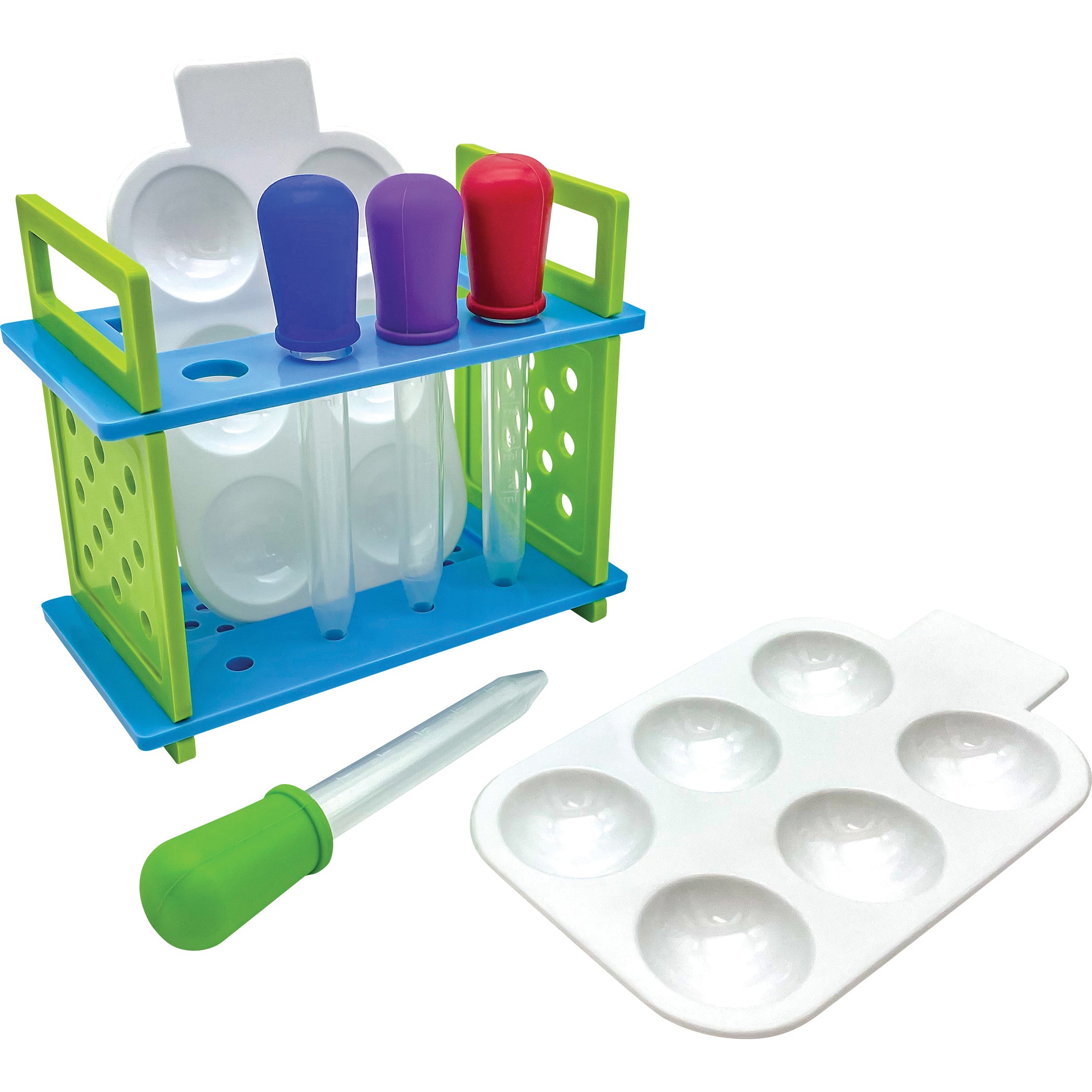 Up-Close Science: Eyedroppers & Spot Plates Activity Set
