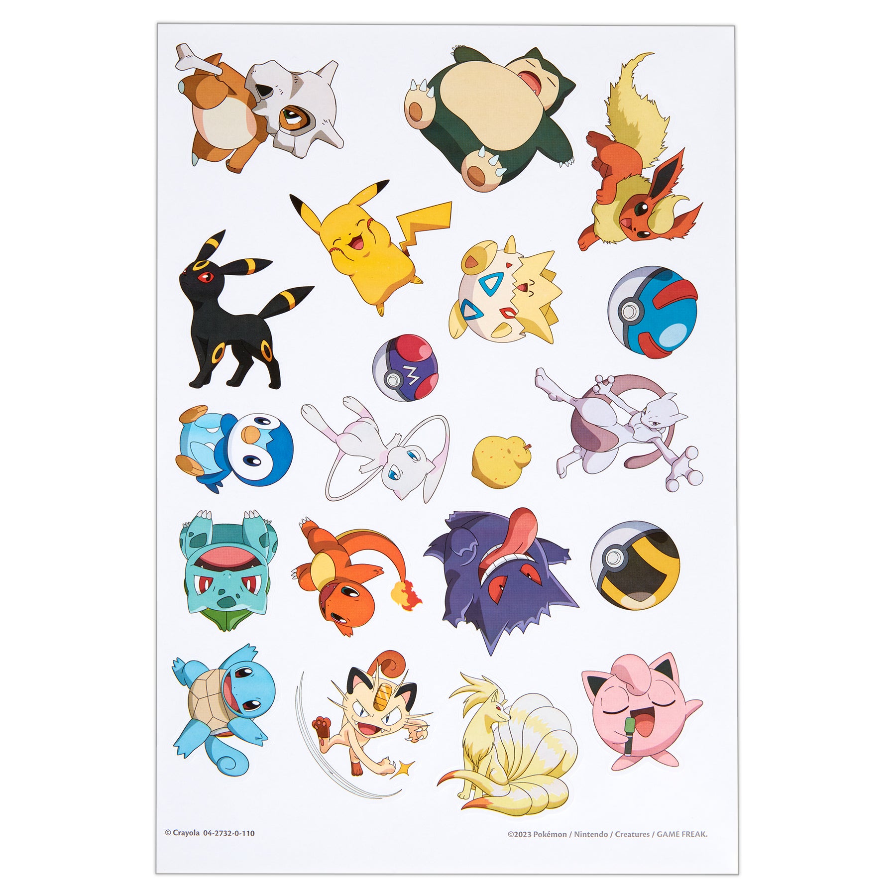 Coloring Book, Pokemon, 96 Pages