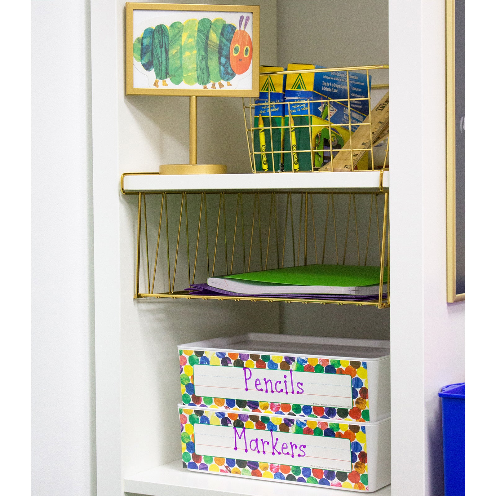 Eric Carle Dots Desk Nameplates, Pack of 36