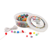 Bucket O'Beads w/ Thread - 4 oz multi-mix