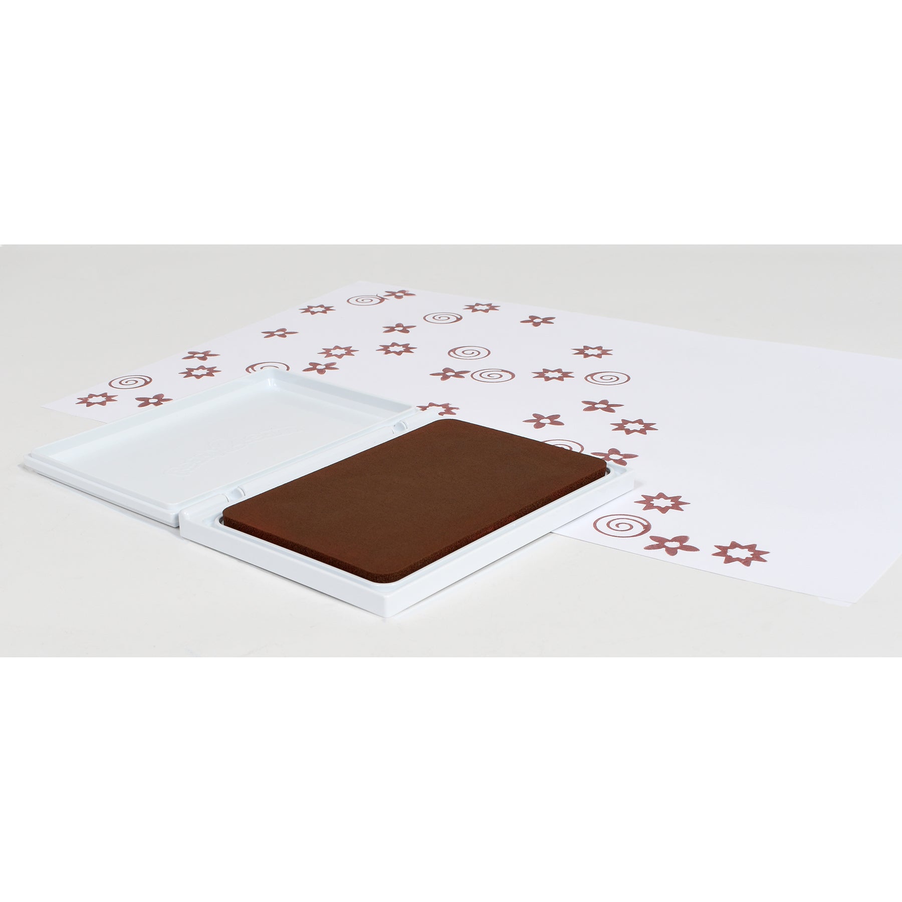 Jumbo Washable Stamp Pad - Brown - 6.2"L x 4.1"W