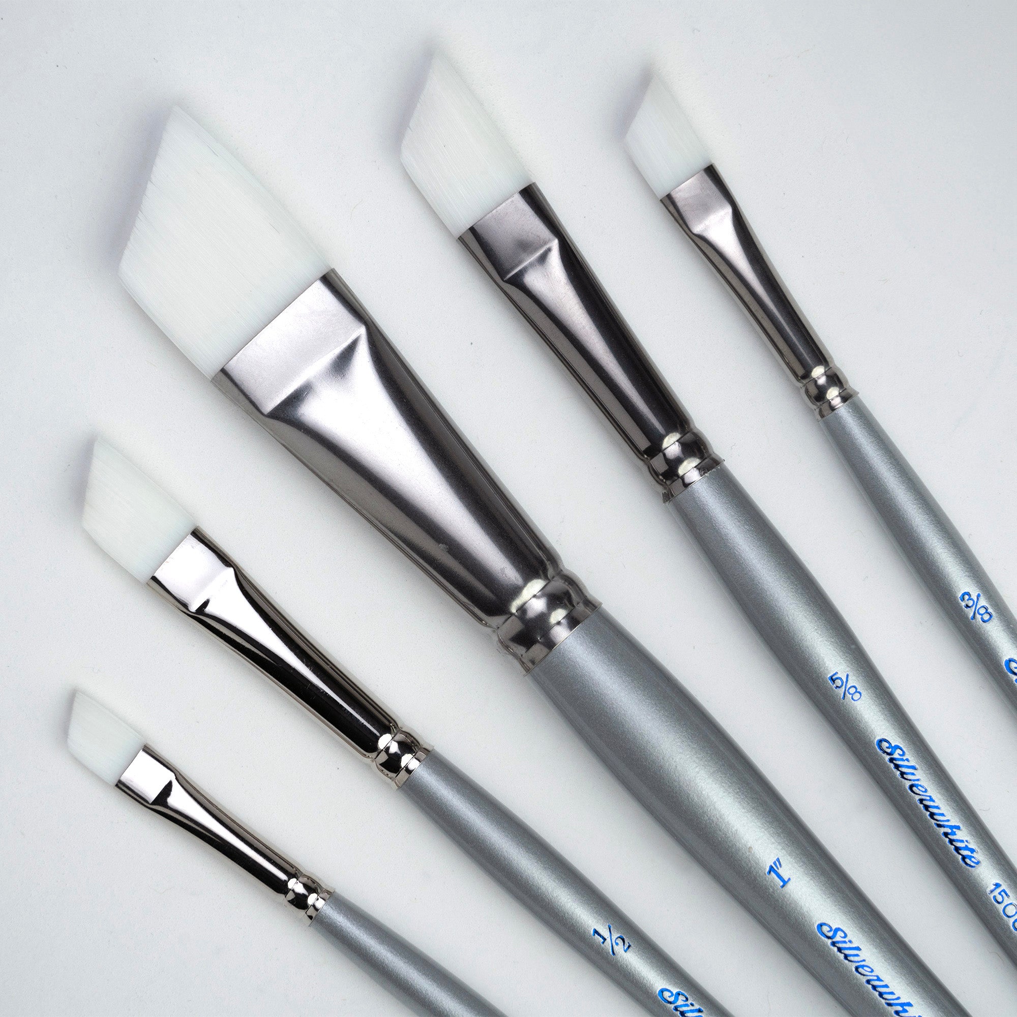 Silverwhite Angles, 5 Brushes