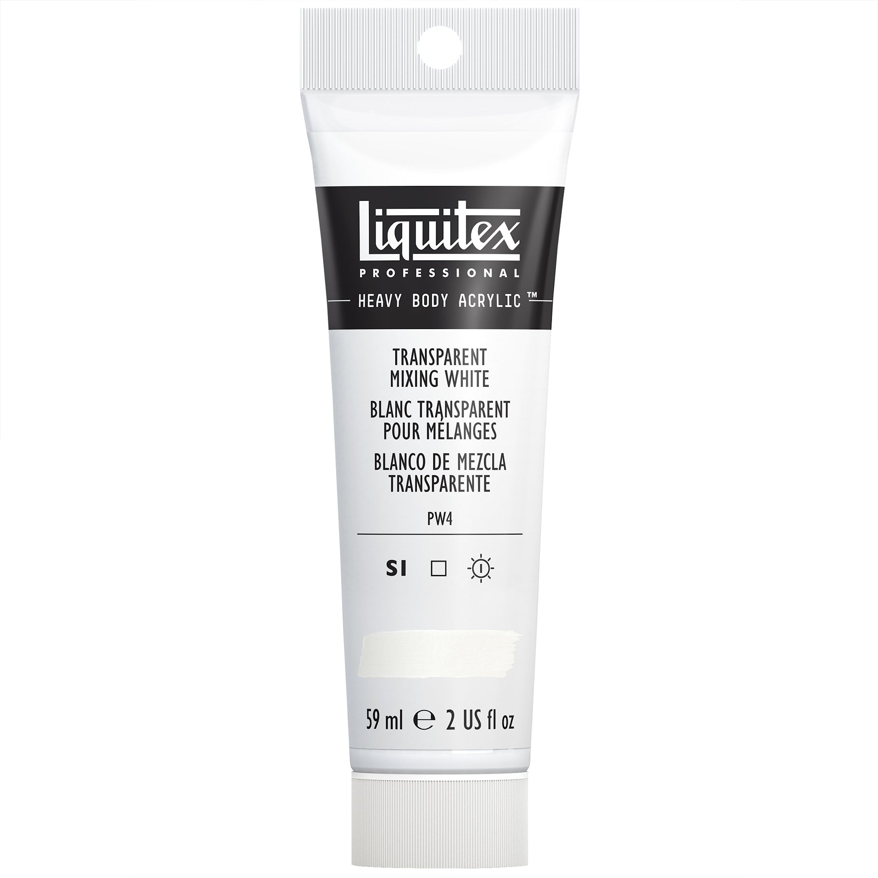 HB 59ml tube - Transparent Mixing White