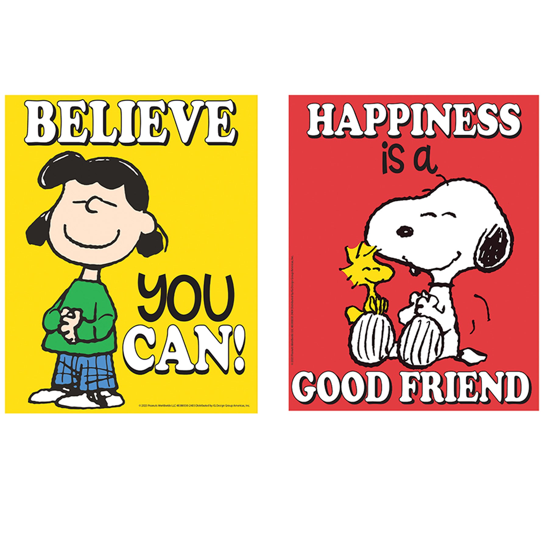 Peanuts® Mini Poster Set, 8 Posters