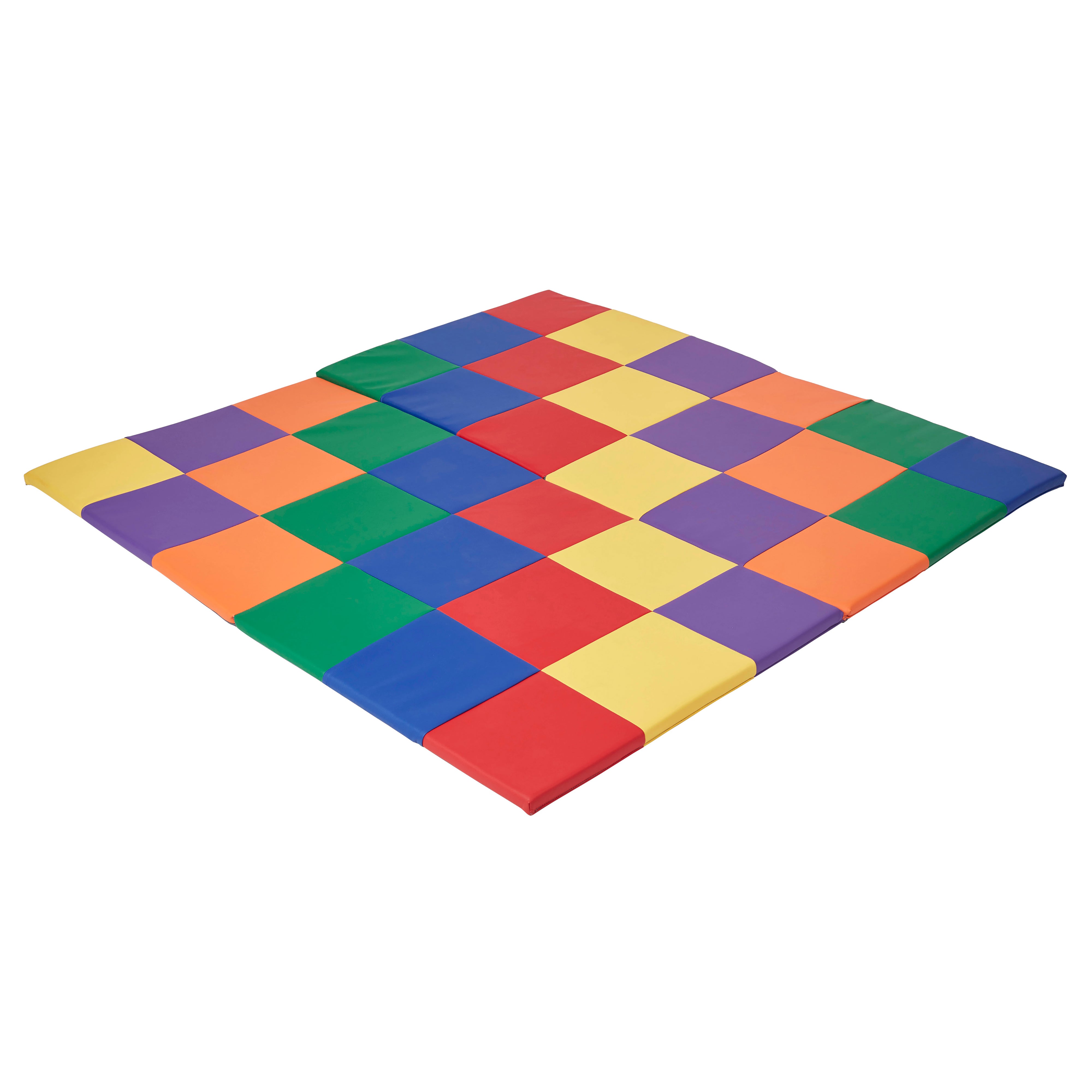 SoftZone Patchwork Toddler Activity Mat - Assorted