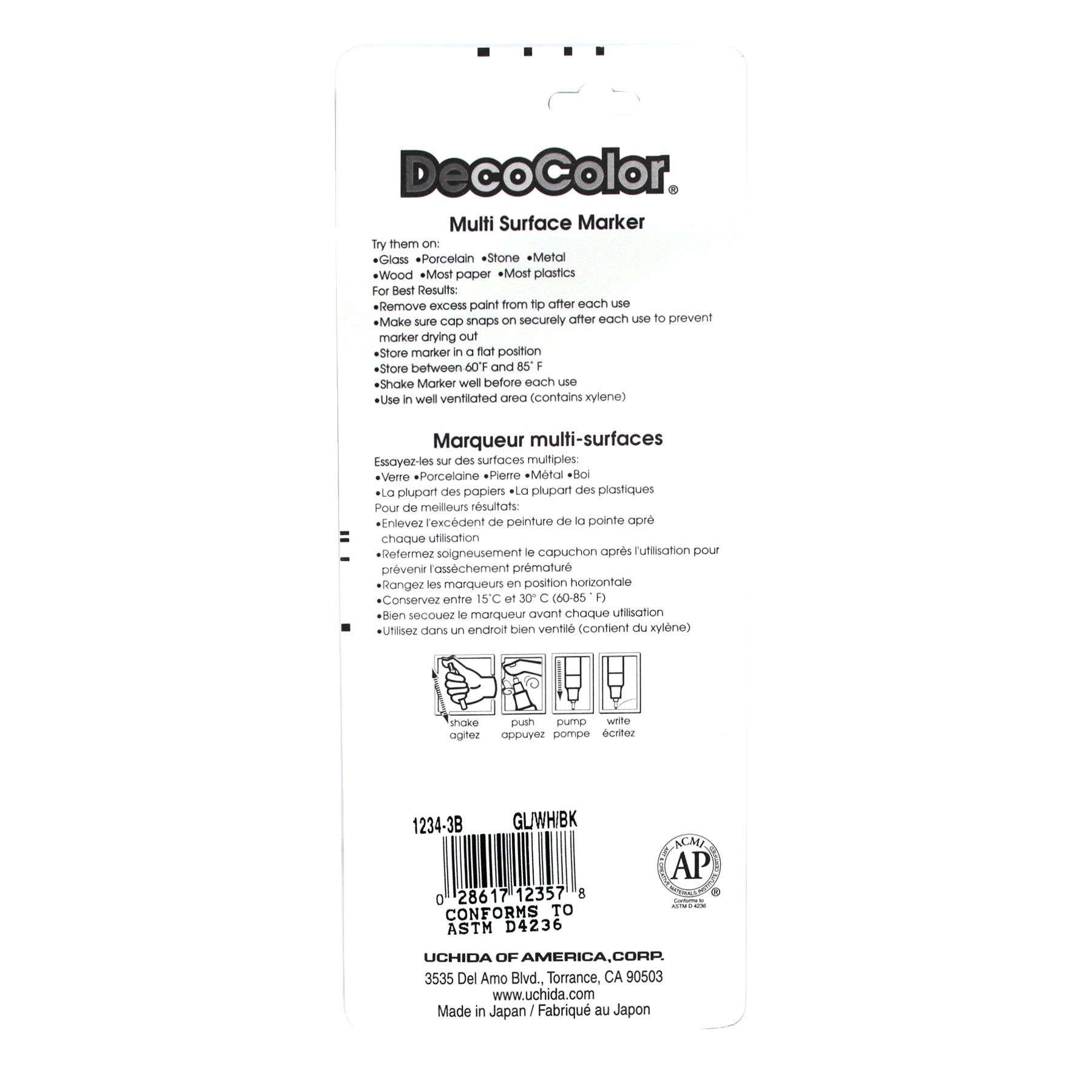1234-3B DECO EXTRA FINE  MULTI PACK