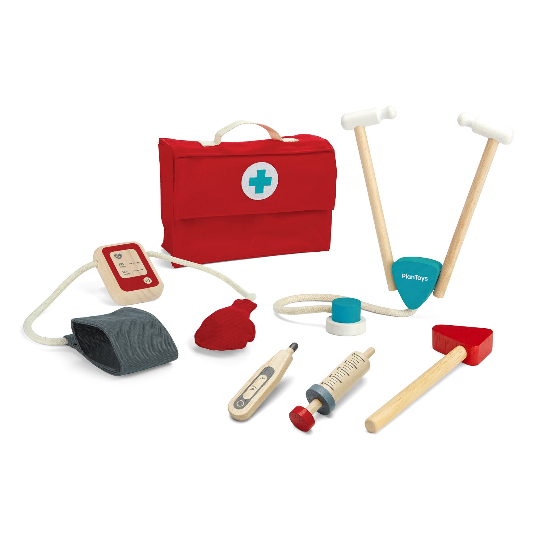 Wooden Pretend Play Doctor Set