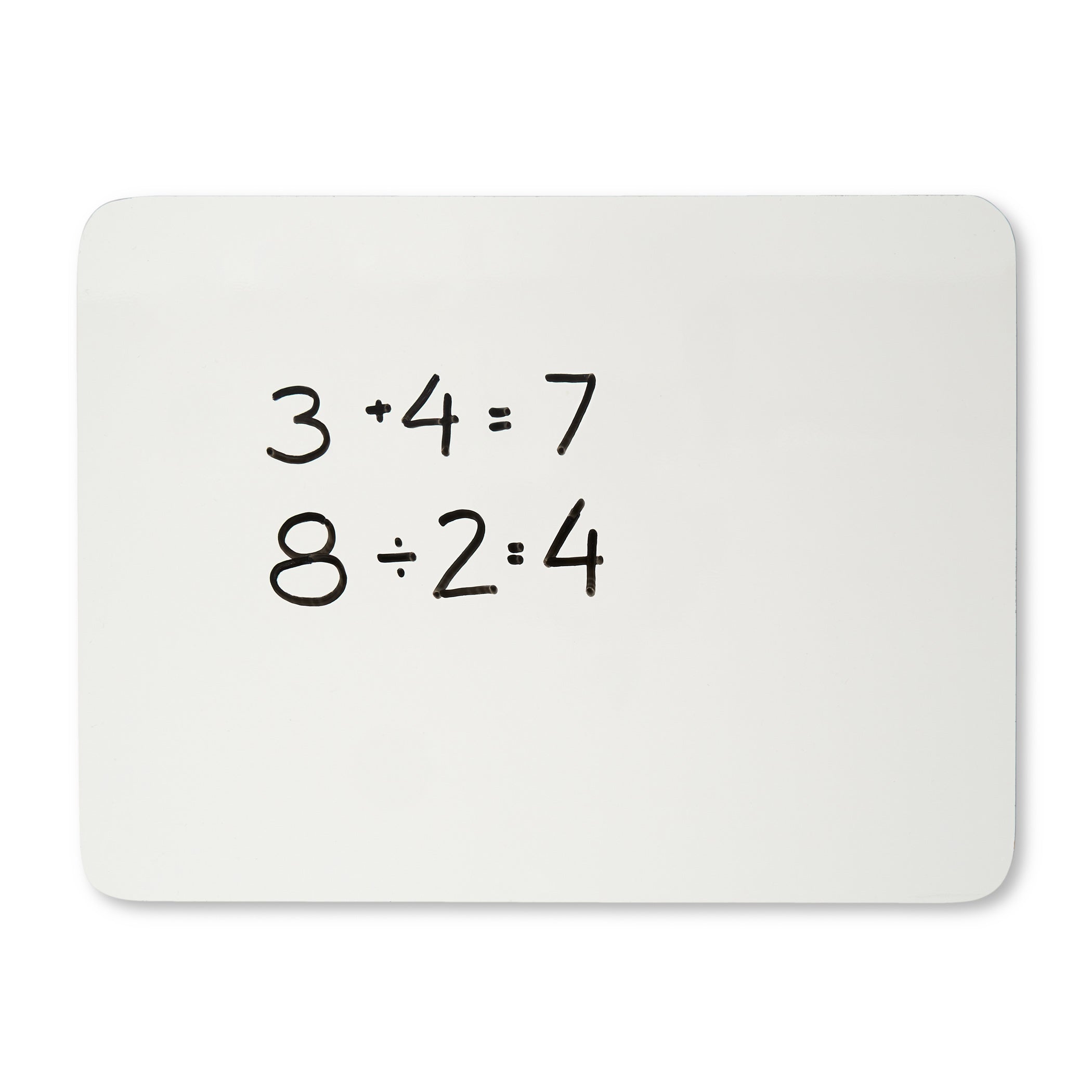 Dry Erase Board, One Sided, Plain White, 9" x 12"