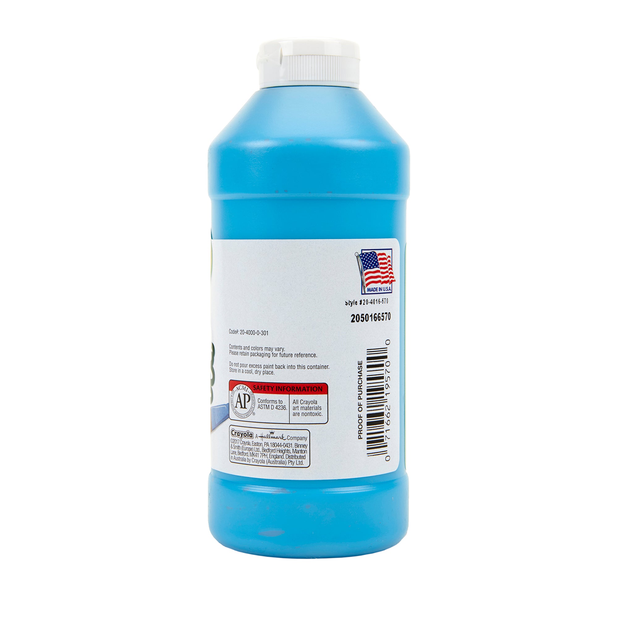 Portfolio Series Acrylic Paint, 16 oz., Brilliant Blue