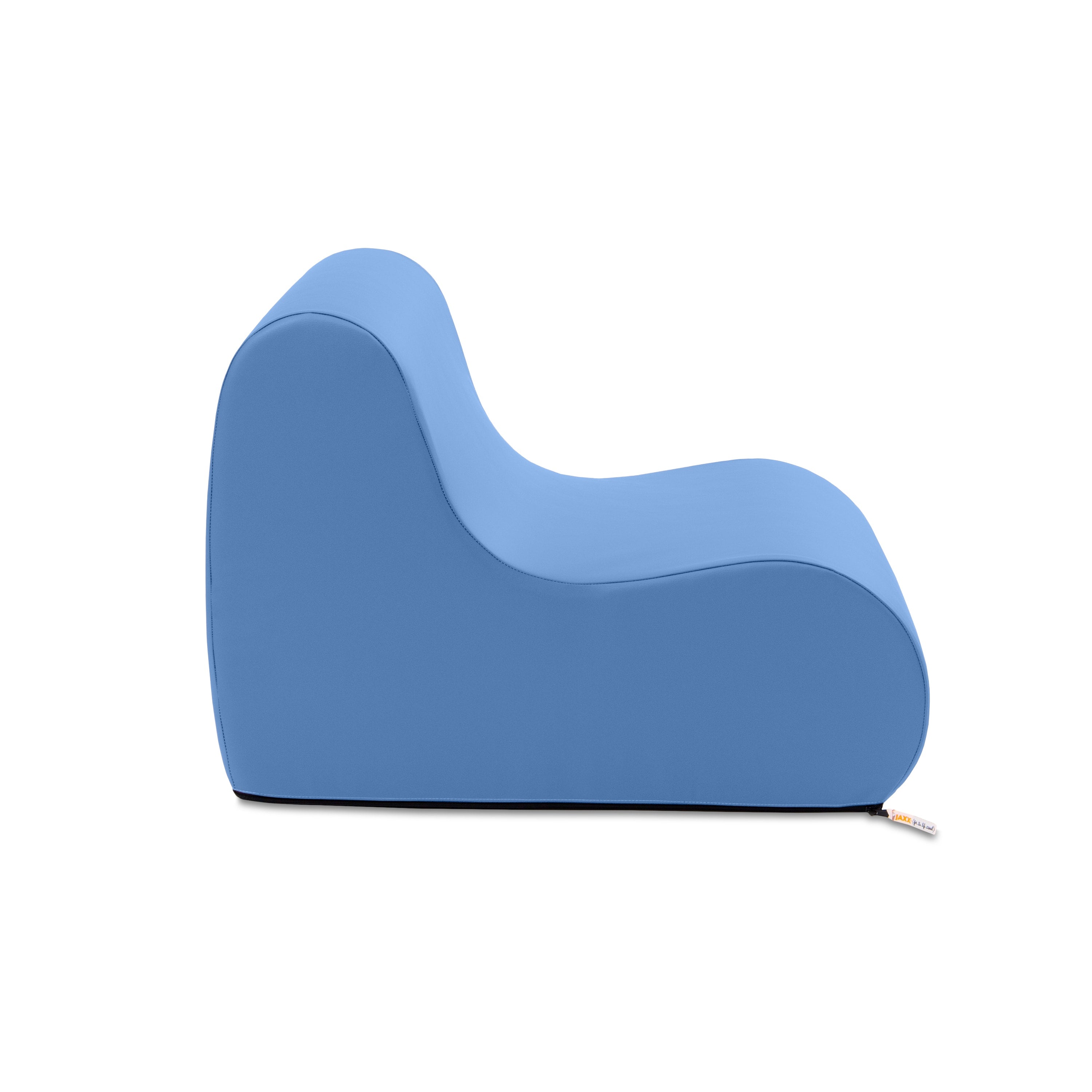 Jaxx Midtown Large Classroom Soft Foam Chair - Premium Vinyl Cover, Yellow