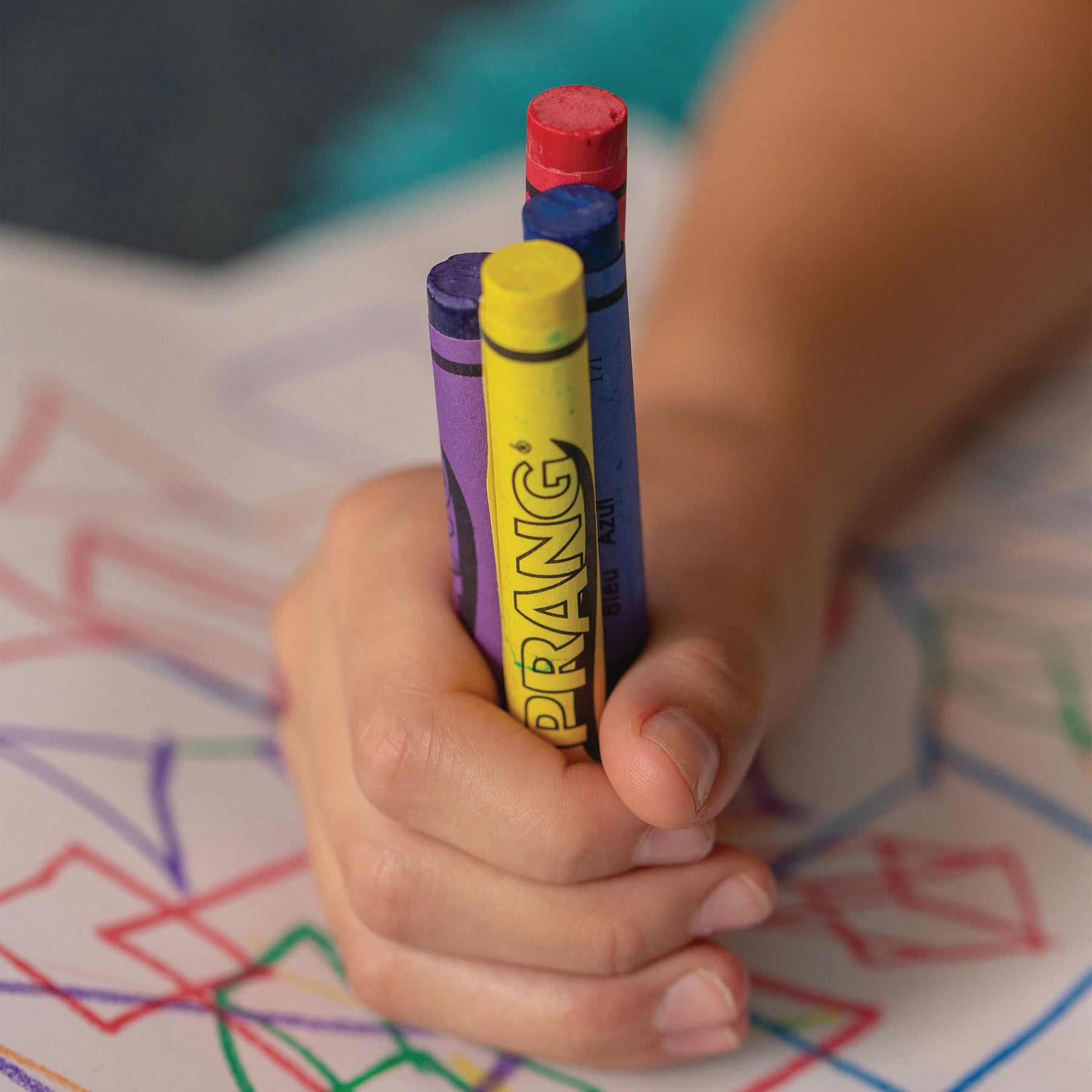 Soybean Crayons, Large, 8 Colors