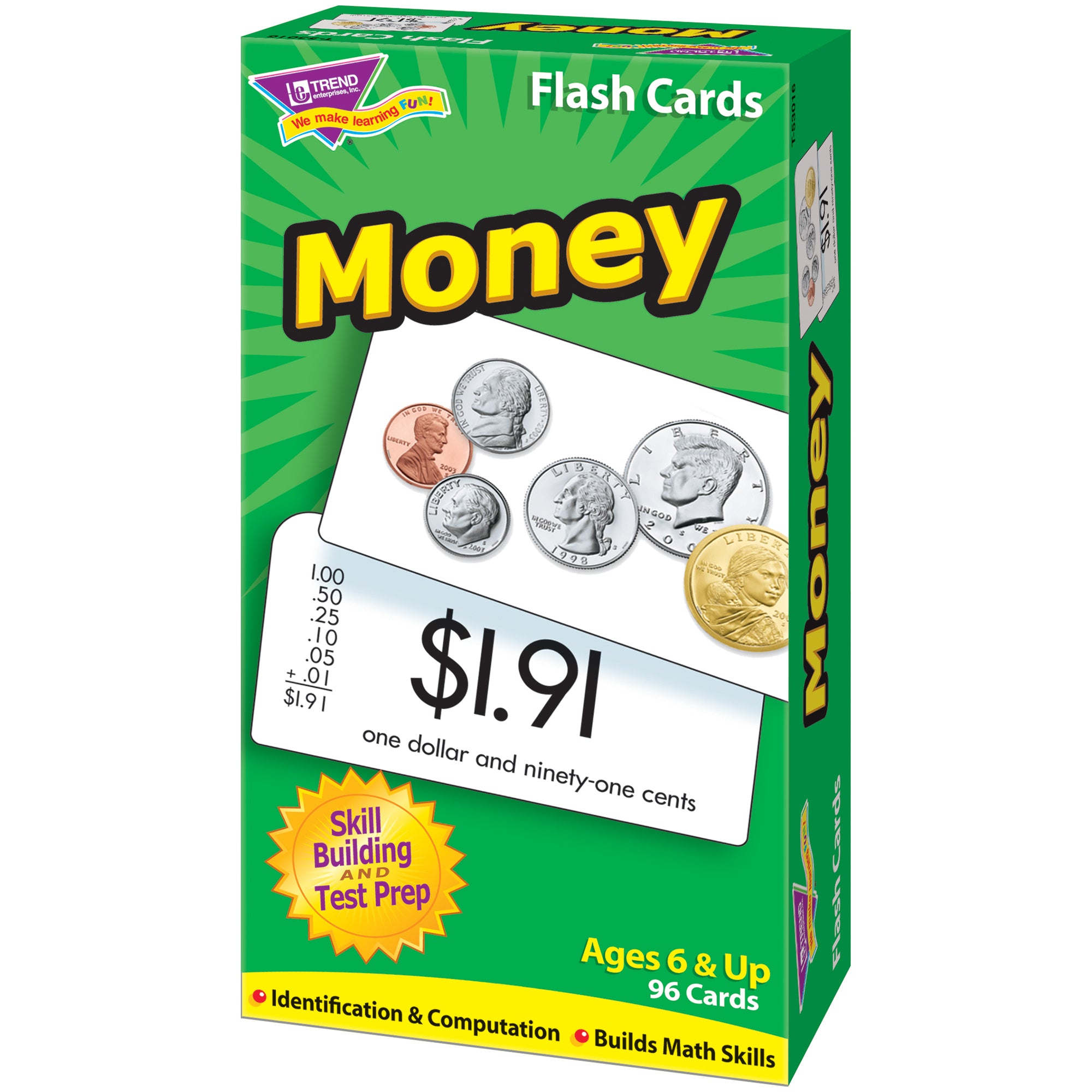 Money Skill Drill Flash Cards