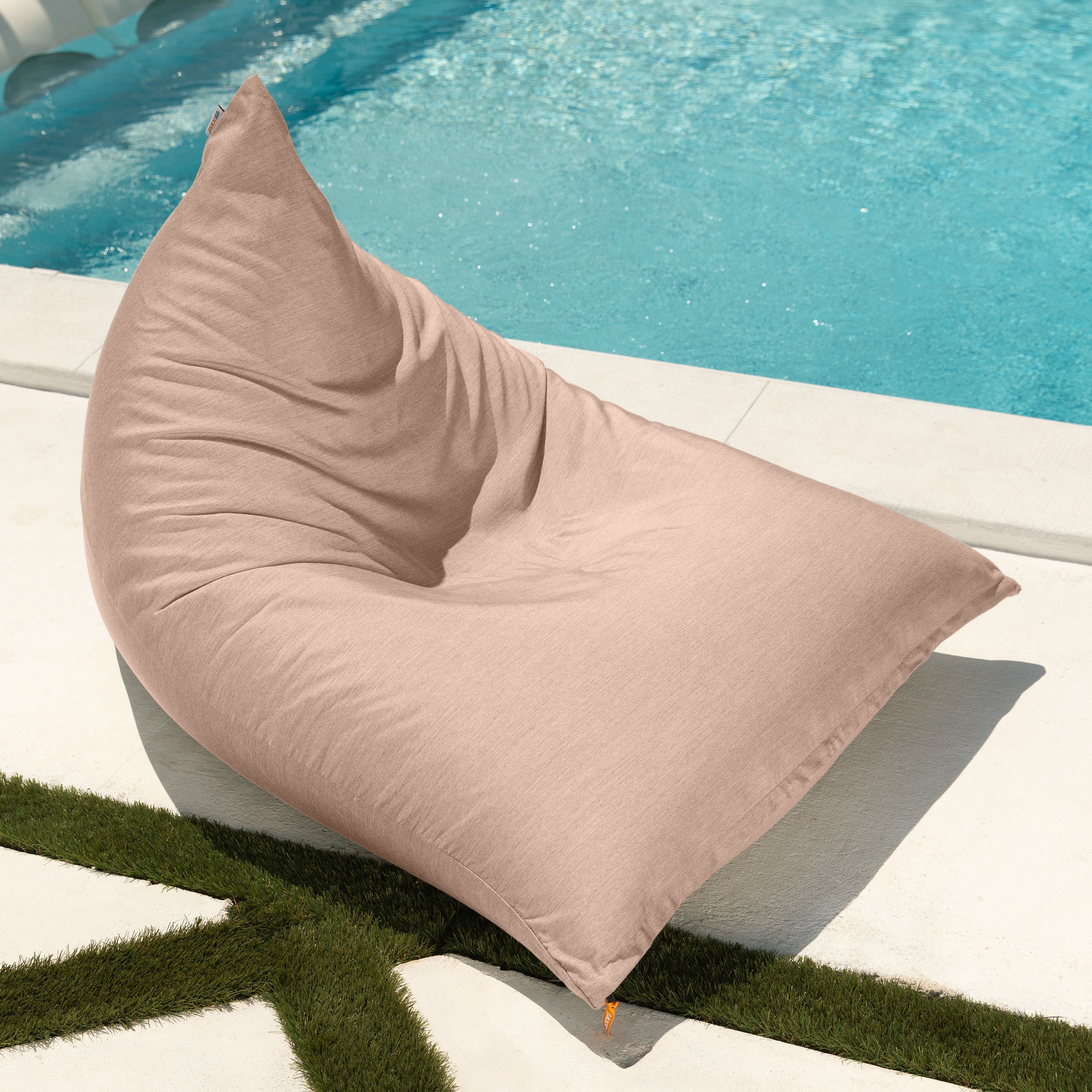 Jaxx Twist Outdoor Bean Bag Chair, Petal