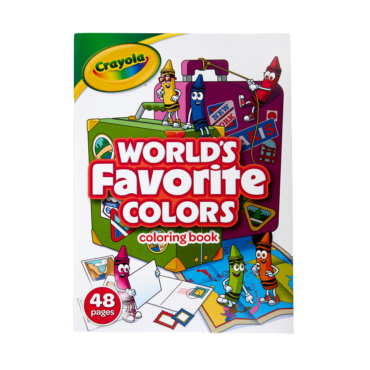 WORLDS FAV COLORS 48PG COLORING BK