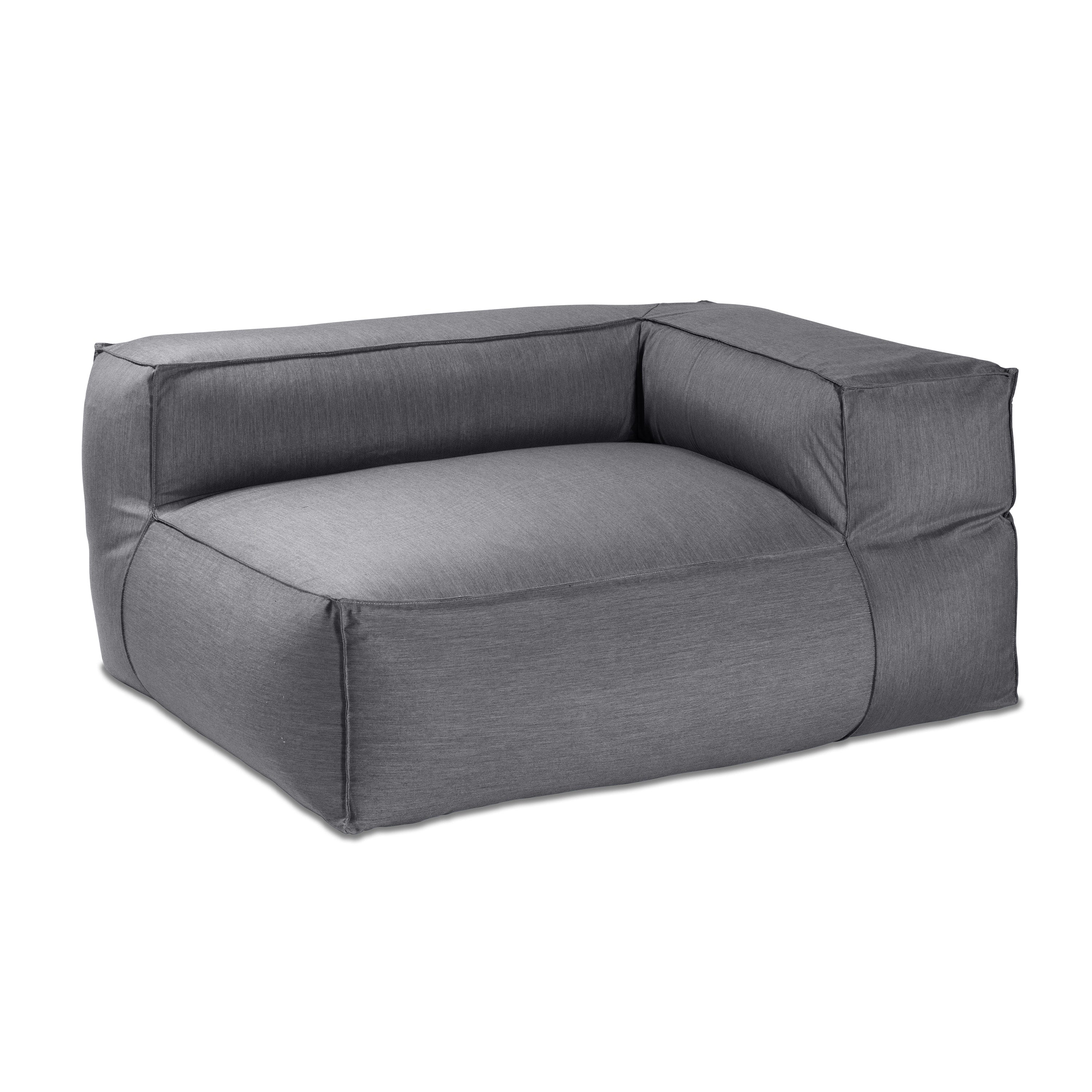 Baya Outdoor Left Corner - Sunbrella, Charcoal