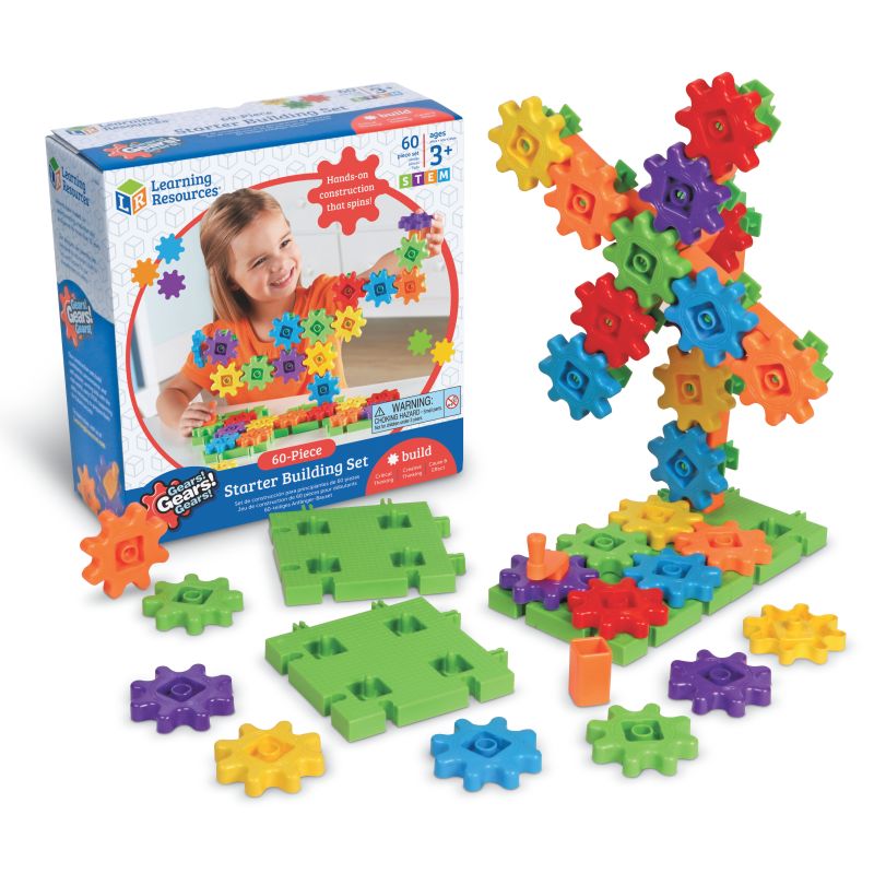 Gears! Gears! Gears!® 60-Piece Starter Building Set