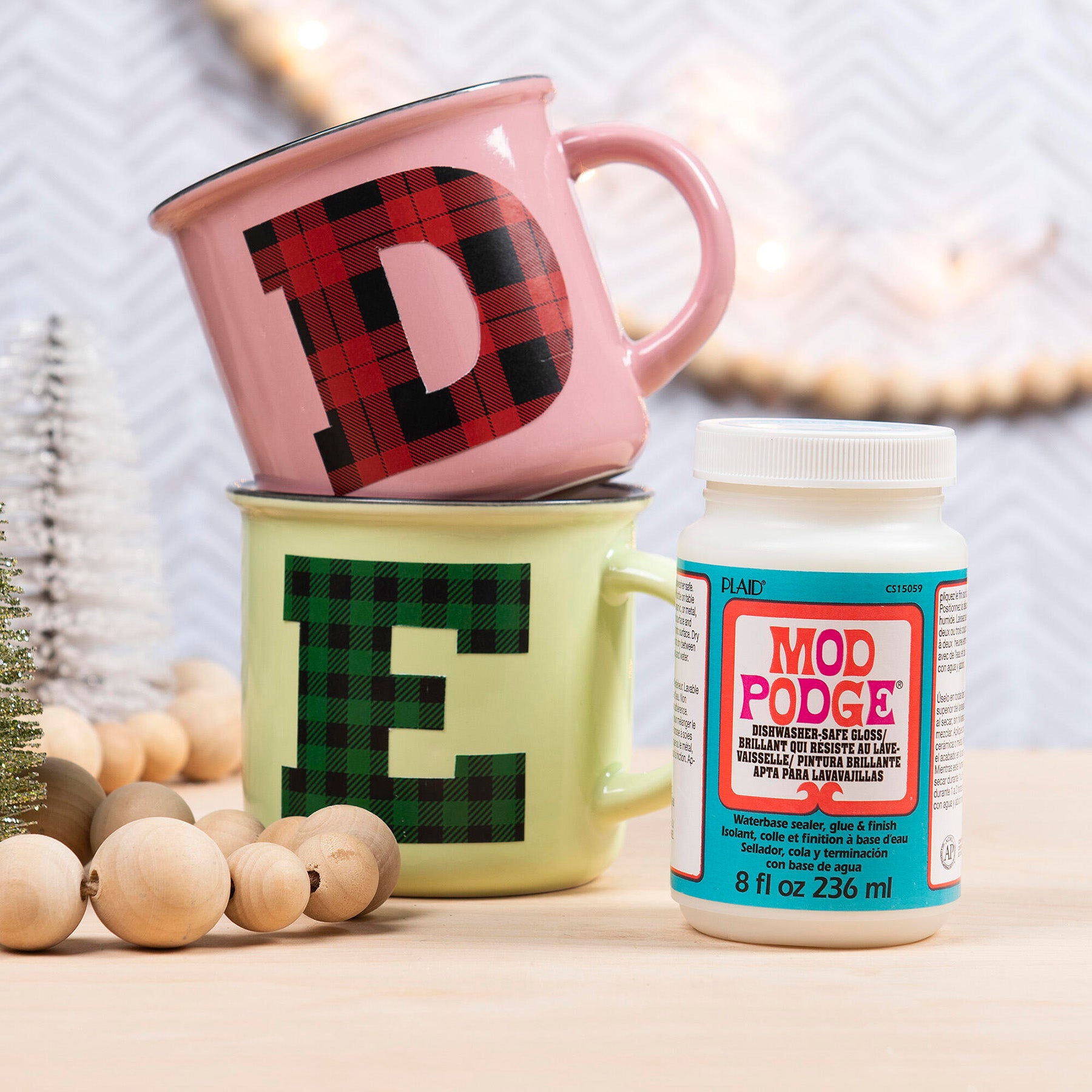 Decoupage Glue, Dishwasher Safe Gloss, 8oz.