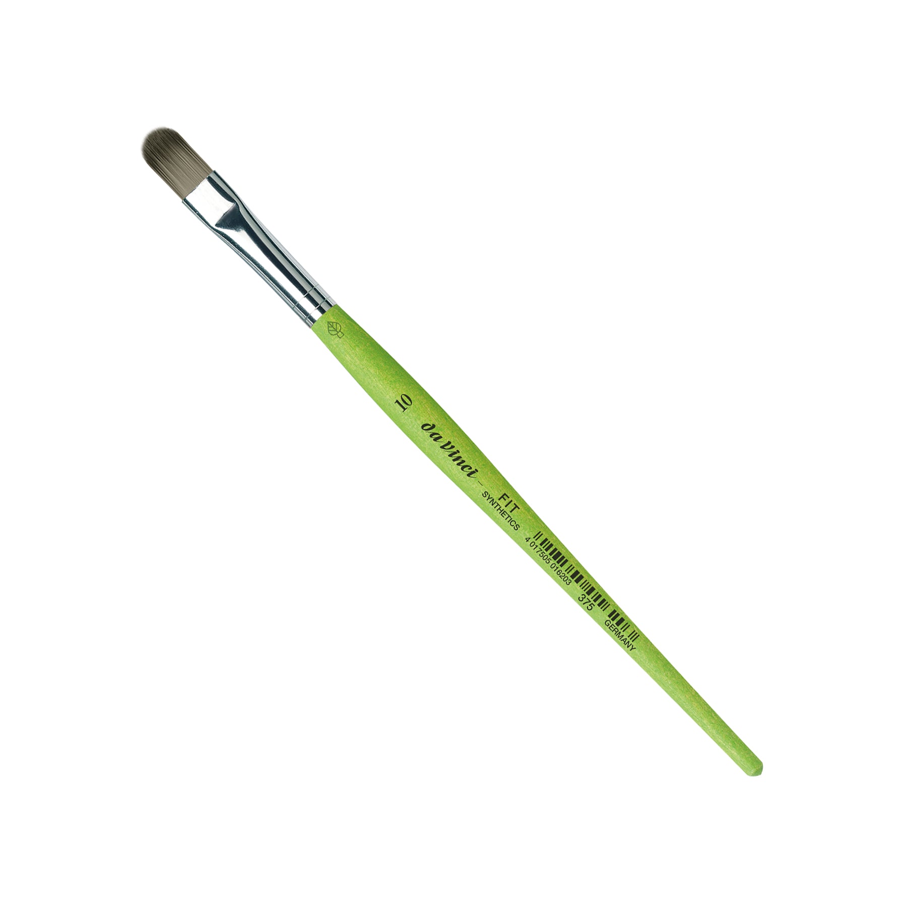 FIT Synthetics Student Brush, Synthetic, Acrylic & Tempera, Filbert, Series 375, Size 10