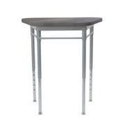 Collaborative Trap Desk - Gray Wood/Silver