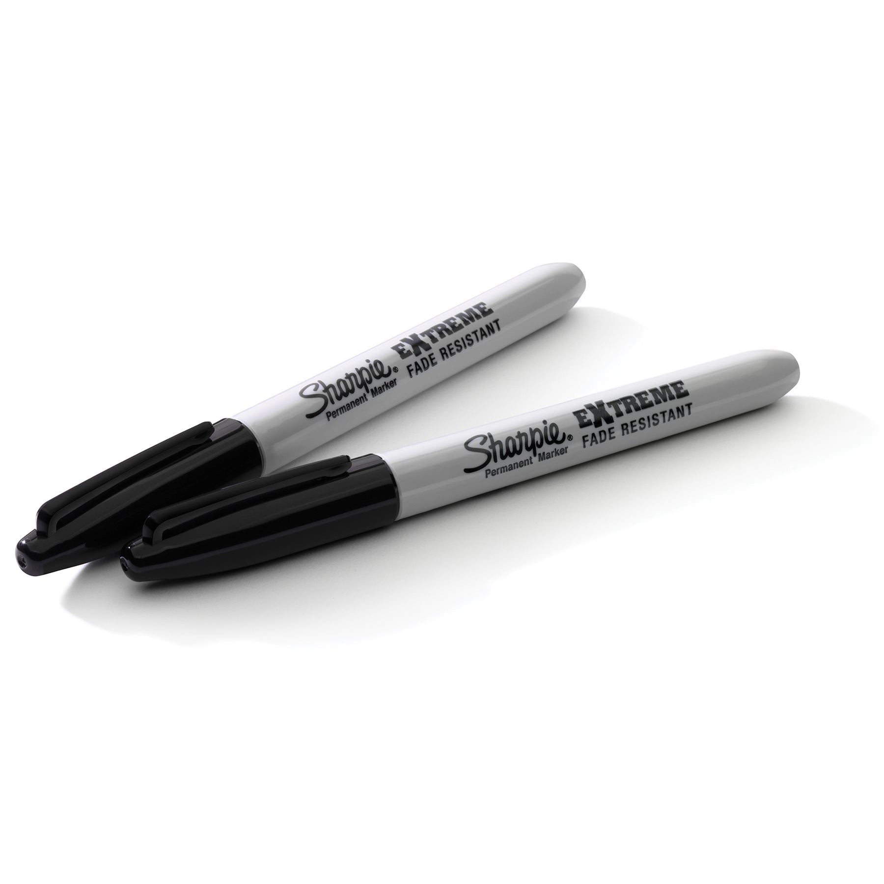 Extreme Permanent Markers, 2-Pack, Black