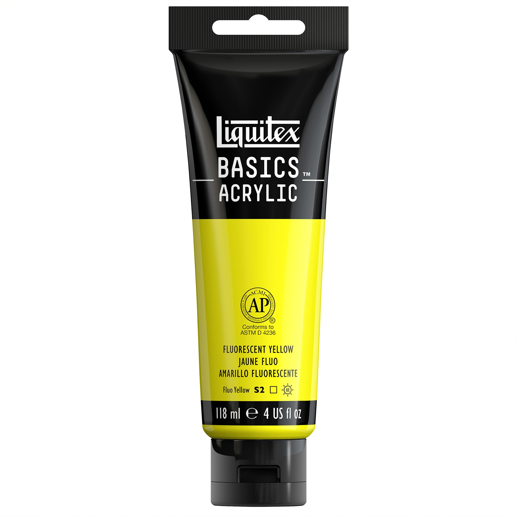 LQ BASICS 118ml tube - Fluorescent Yellow