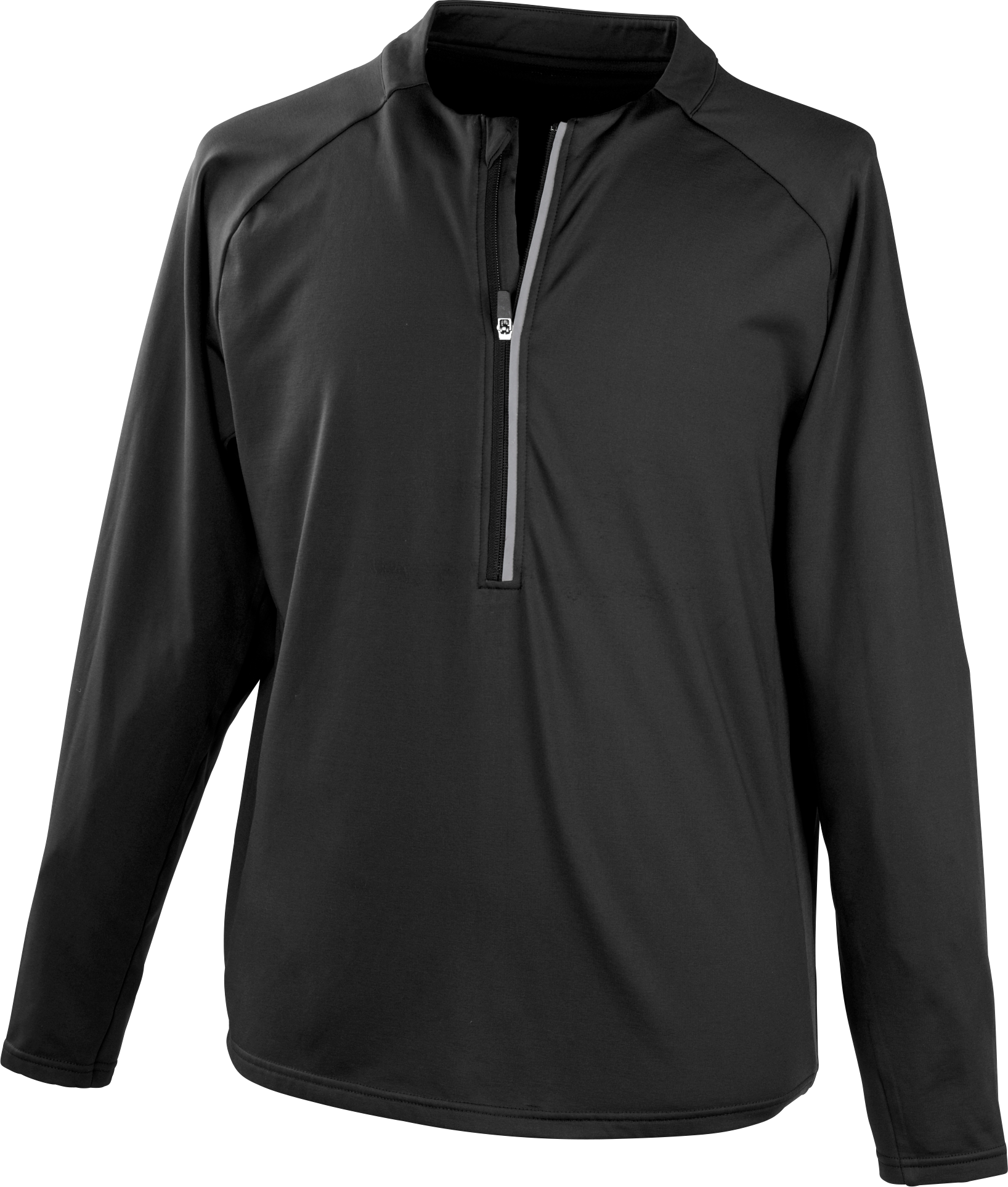 Rawlings Adult 1/4 Zip Pullover - Large - Black