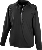 Rawlings Adult 1/4 Zip Pullover - Large - Black