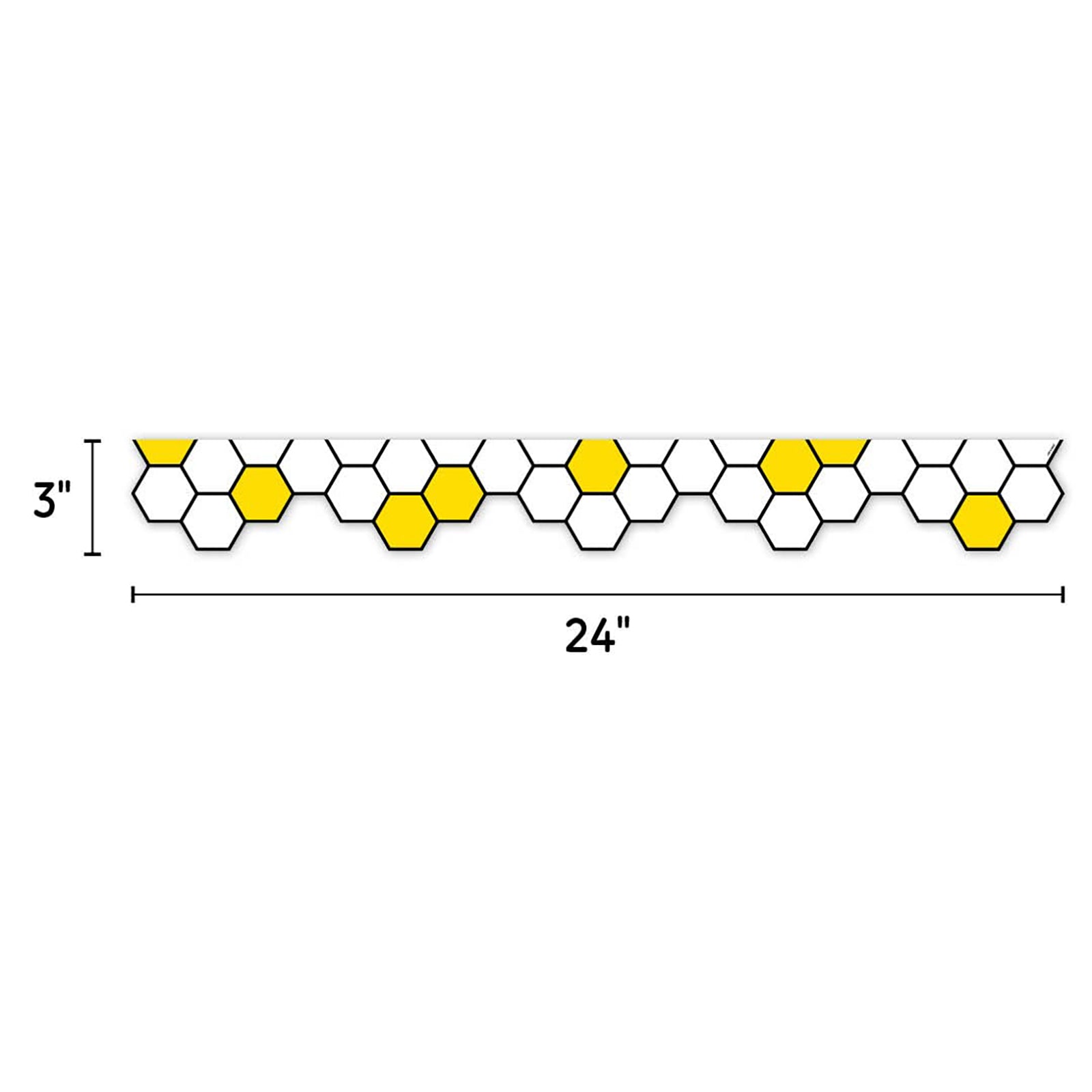Busy Bees Honeycomb EZ Border™, 48 Feet