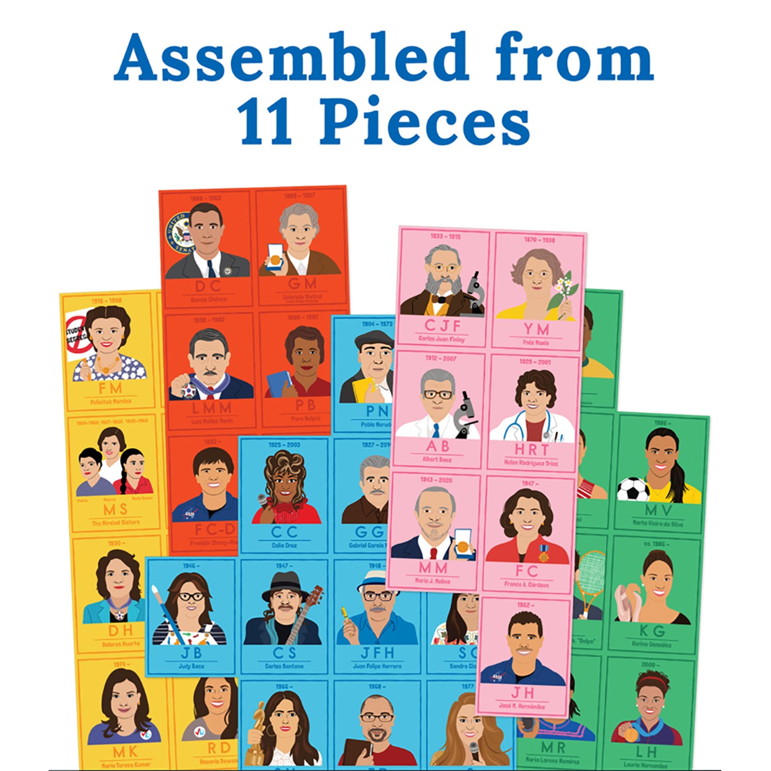 Amazing People: Latino Legends Bulletin Board Set