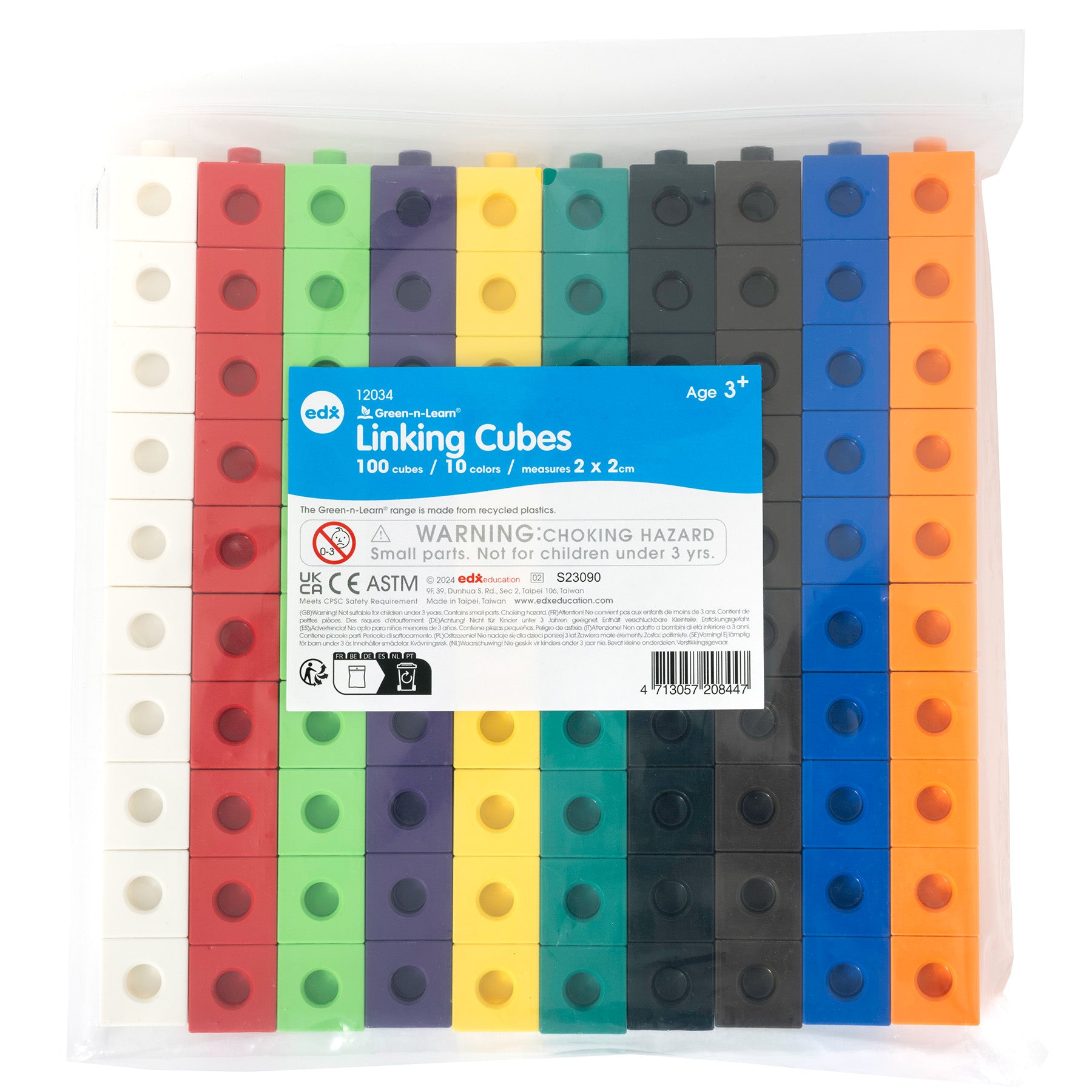 Green-n-Learn Linking Cubes