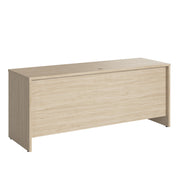 Bush Business Furniture Studio C 72W x 24D Credenza Desk in Natural Elm - 71.02" Width x 23.35" Depth x 29.84" Height