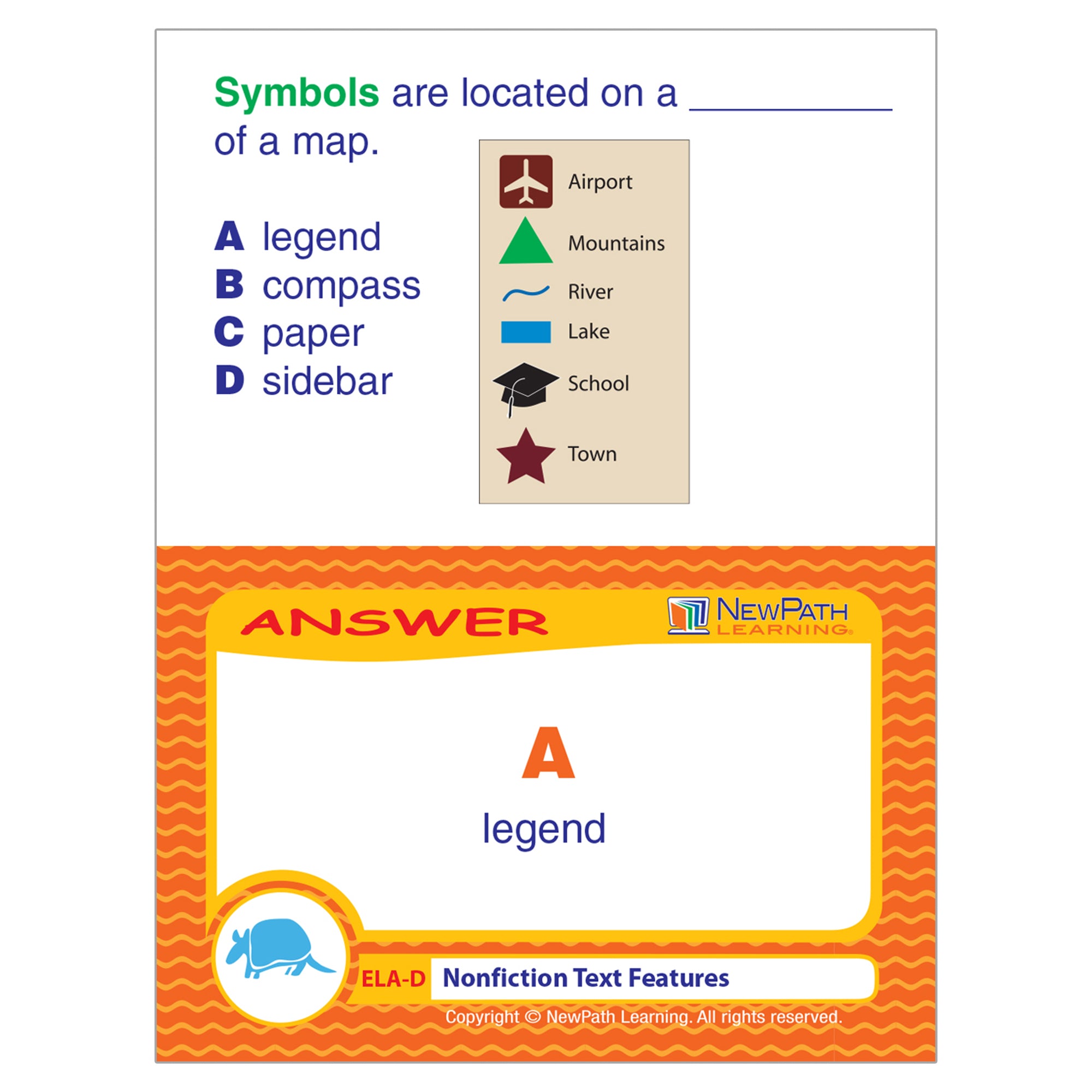 Nonfiction Text Features Learning Center, Grades 3-5
