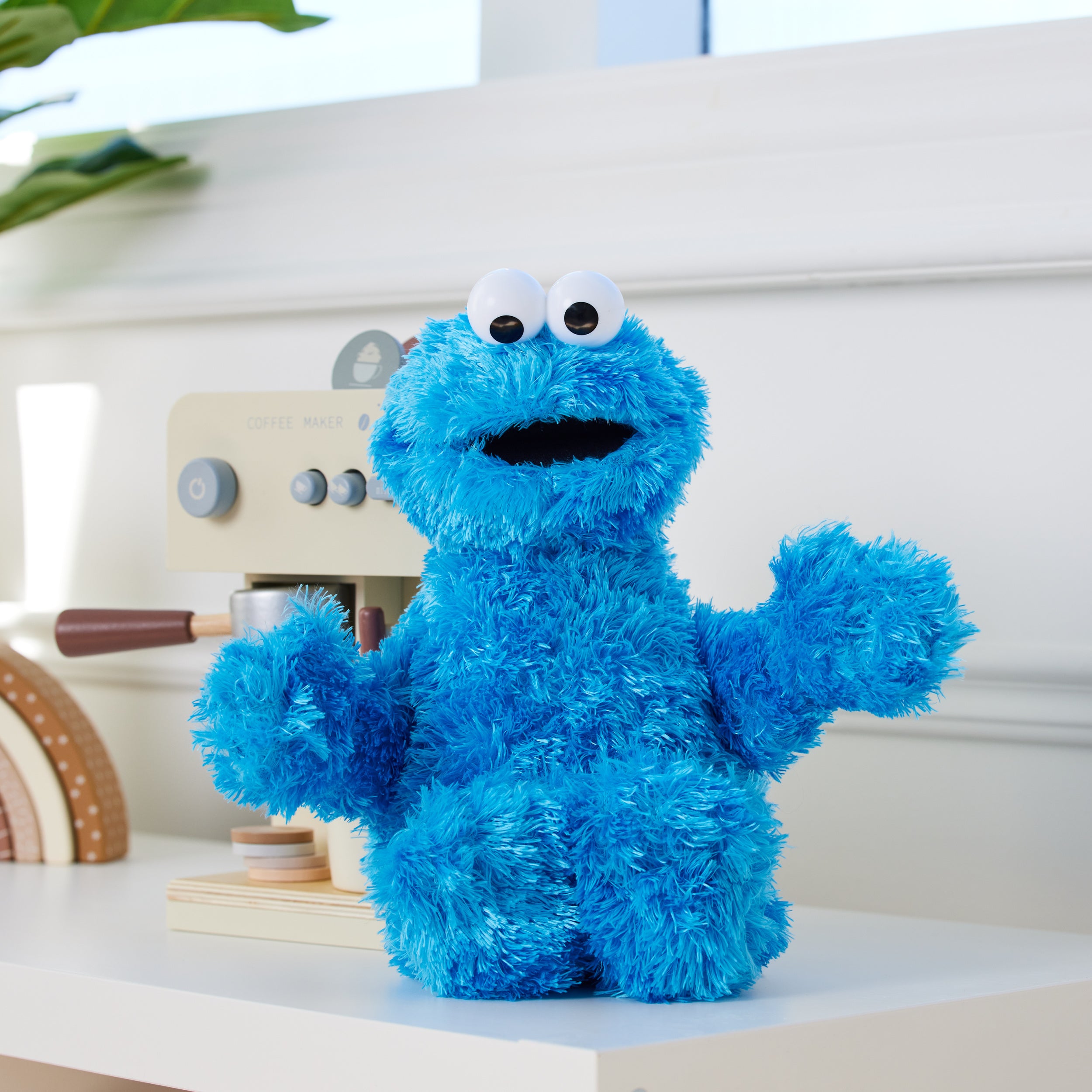GUND Sesame Street Official Cookie Monster Muppet Plush, Premium Plush Toy for Ages 1 & Up, Blue, 12”