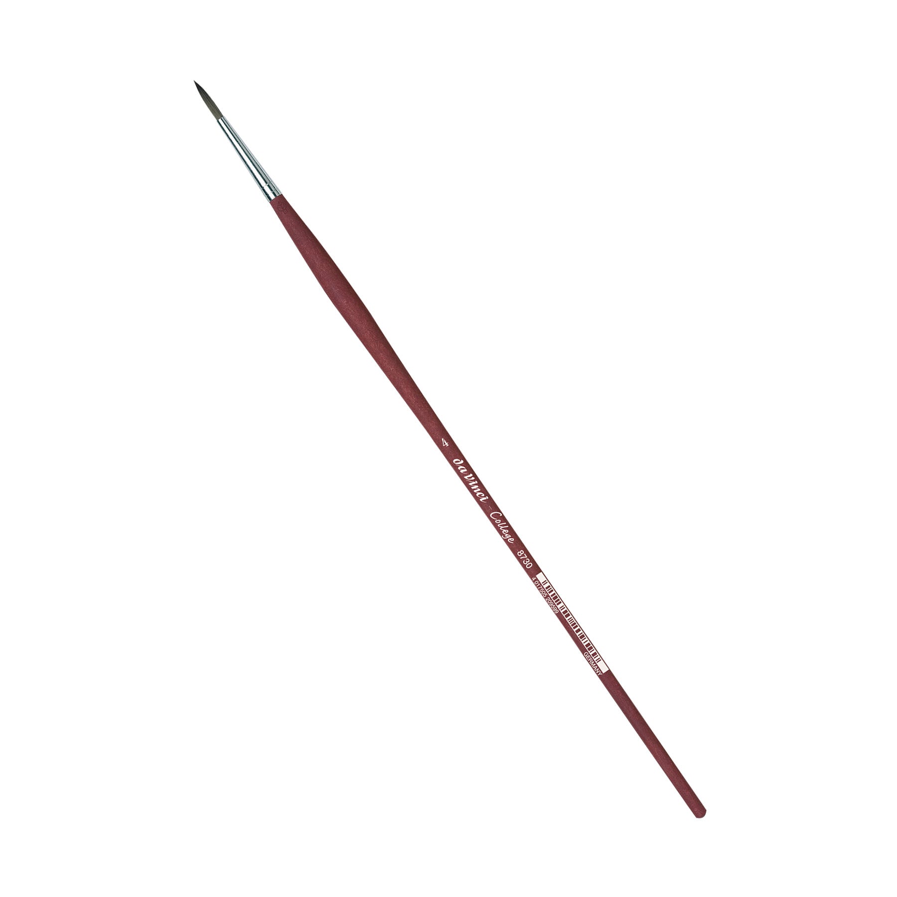 COLLEGE Student Brush, Synthetic, Acrylic & Oil, Round, Series 8730, Size 4