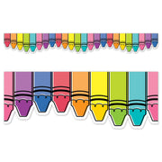 Core Decor Doodle Crayons EZ Border, 48 Feet
