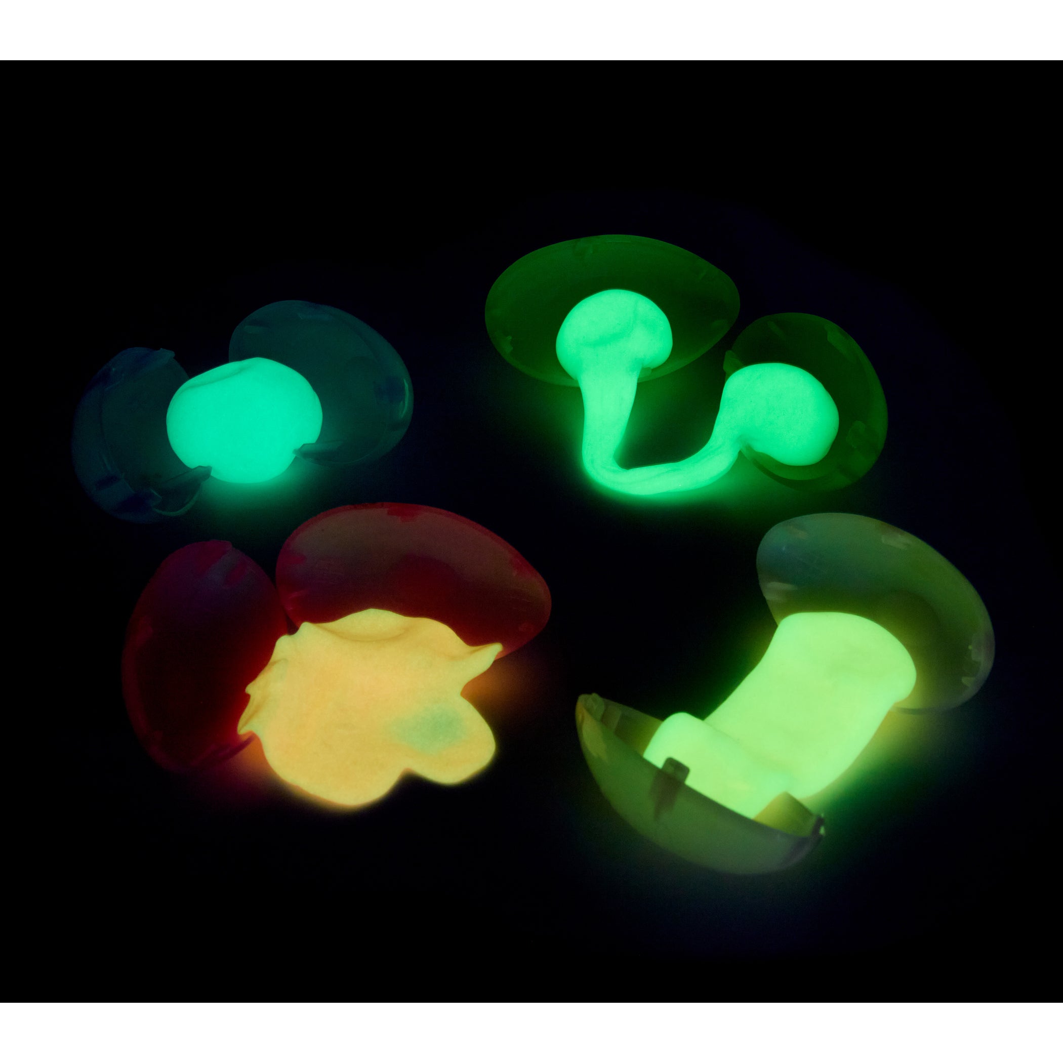 Silly Putty Glow Eggs, Assorted, 2-Pack