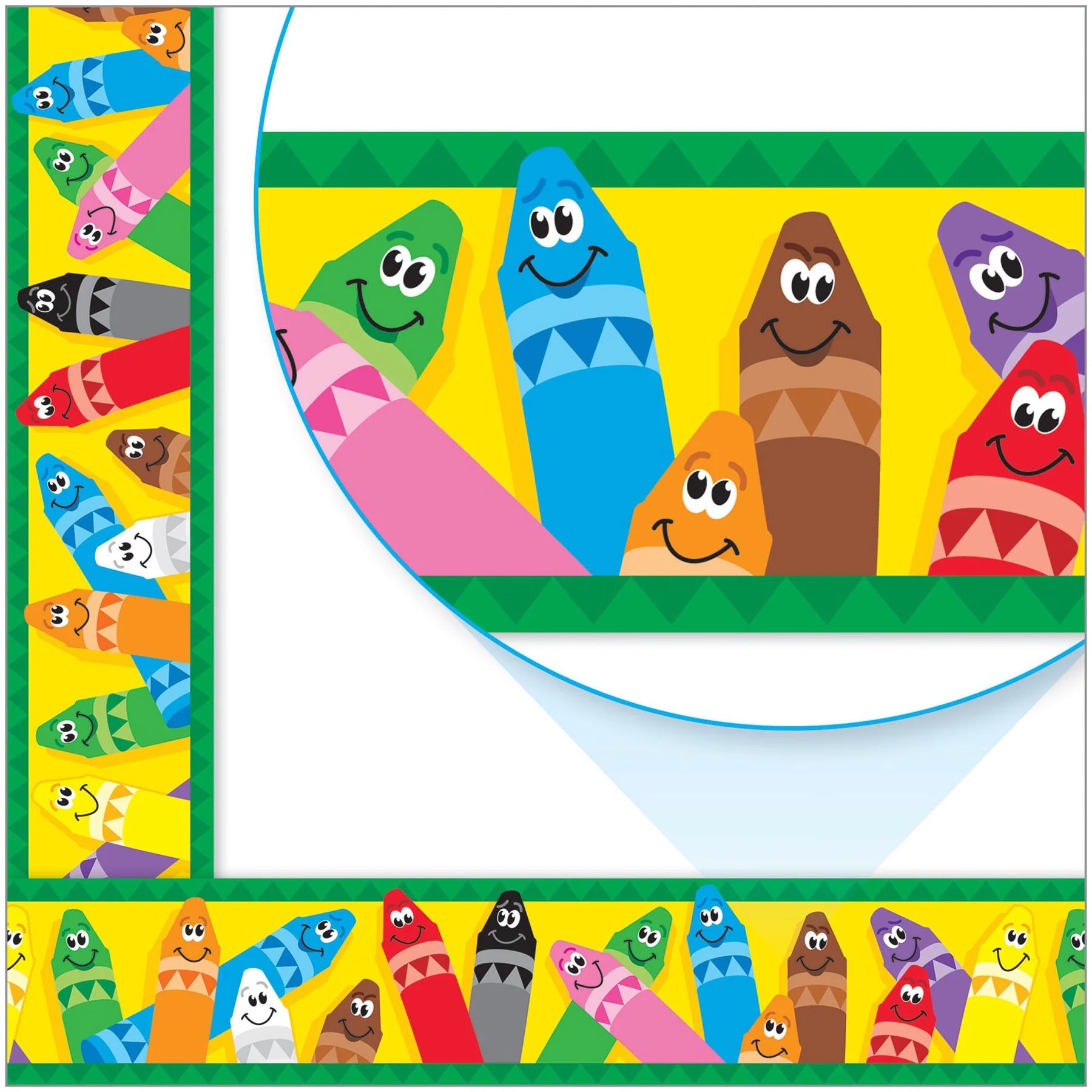 Colorful Crayons Bolder Borders®, 35.75'