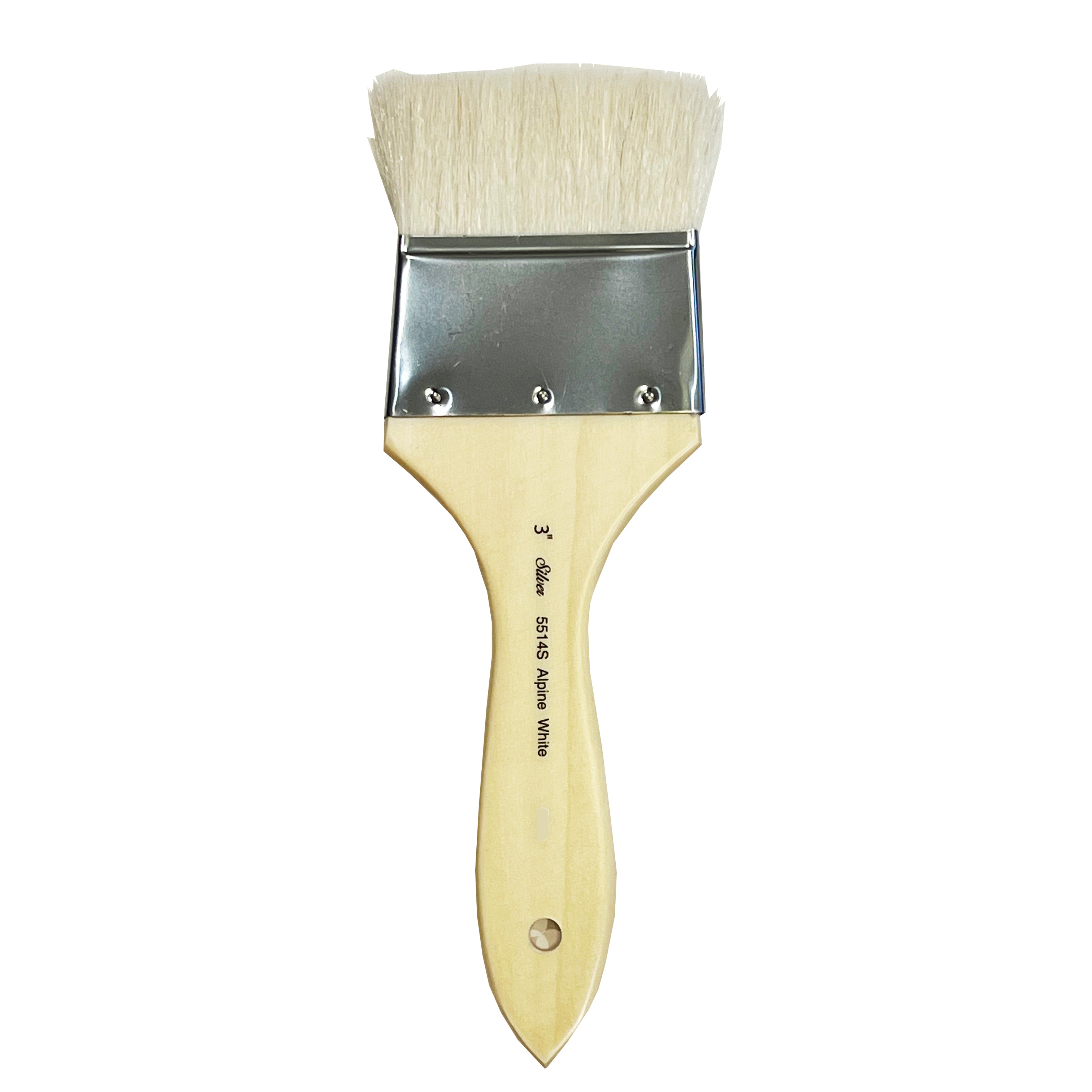 Alpine White Wide Wash & Blend Background Brush Set, 4 Brushes
