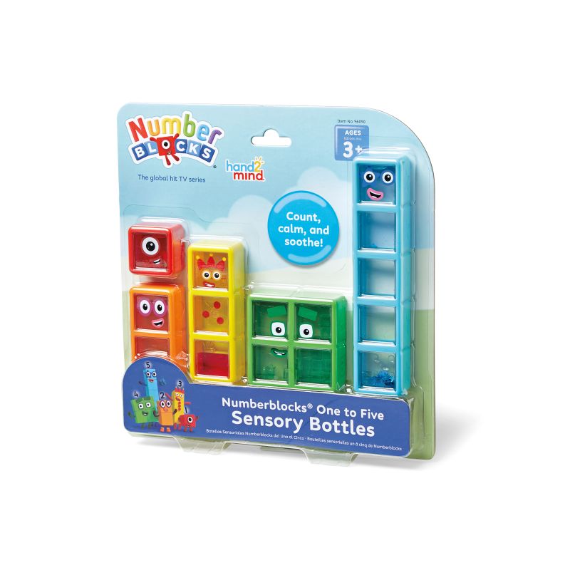 Numberblocks® One to Five Sensory Tubes